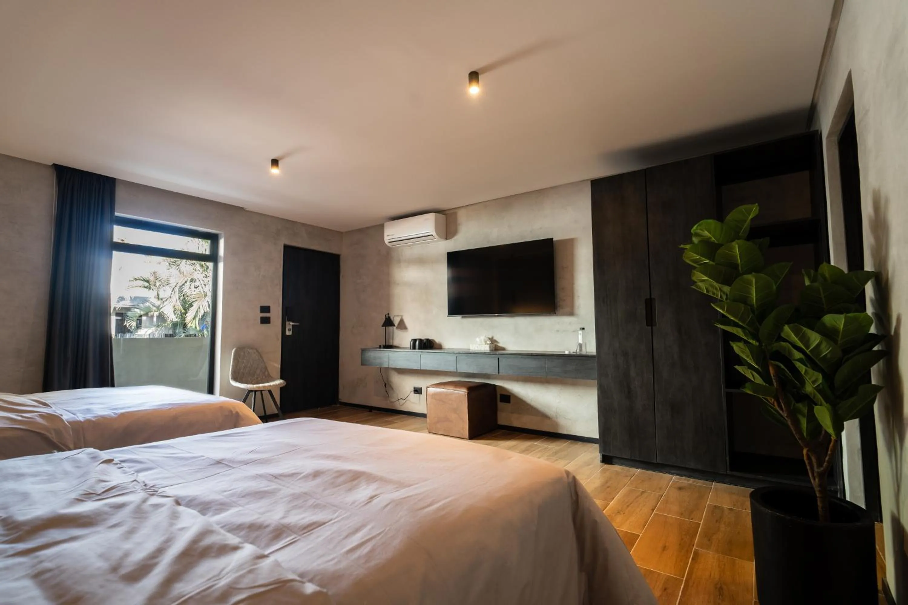 TV and multimedia, Bed in Hotel Alcala Expo