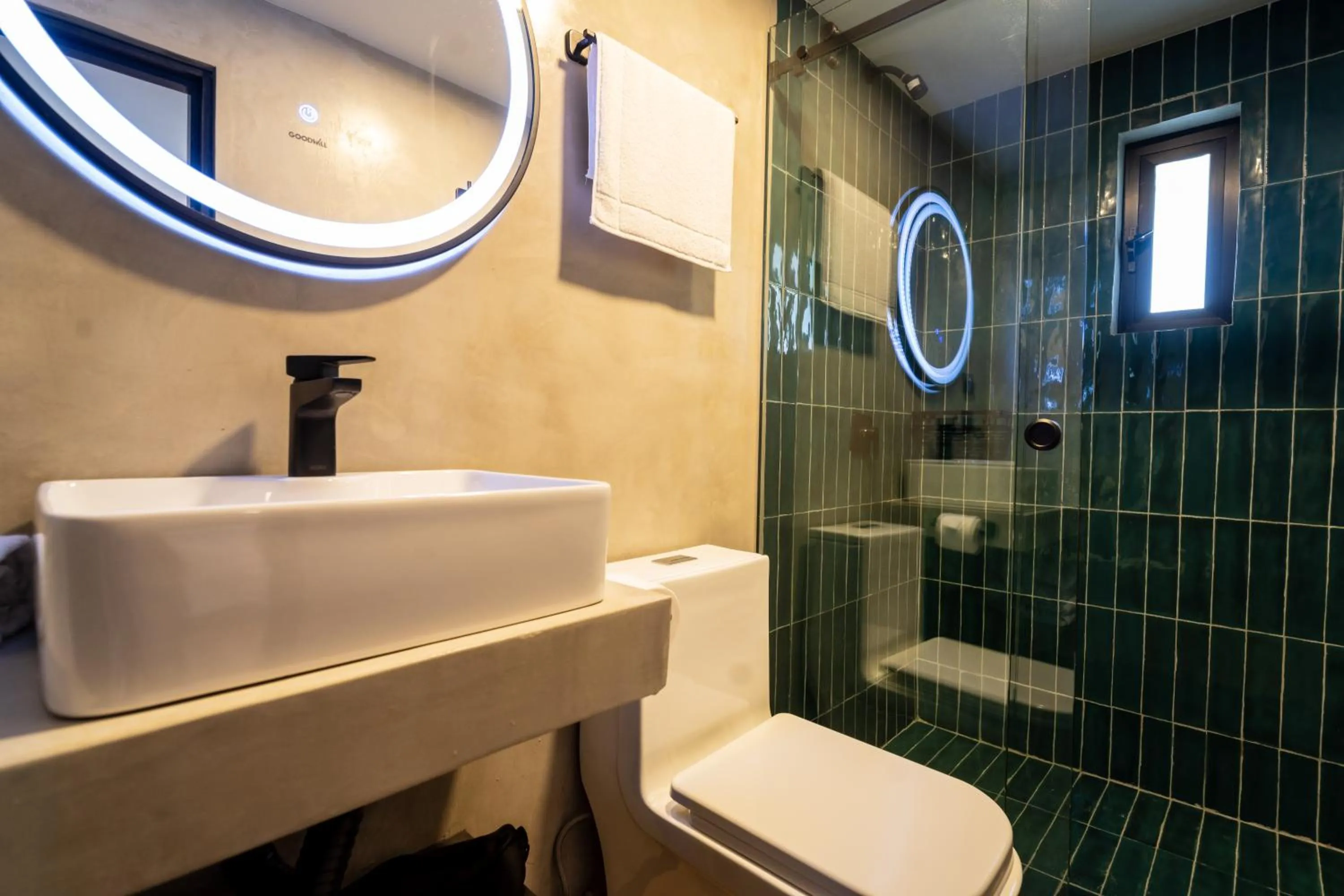 Bathroom in Hotel Alcala Expo