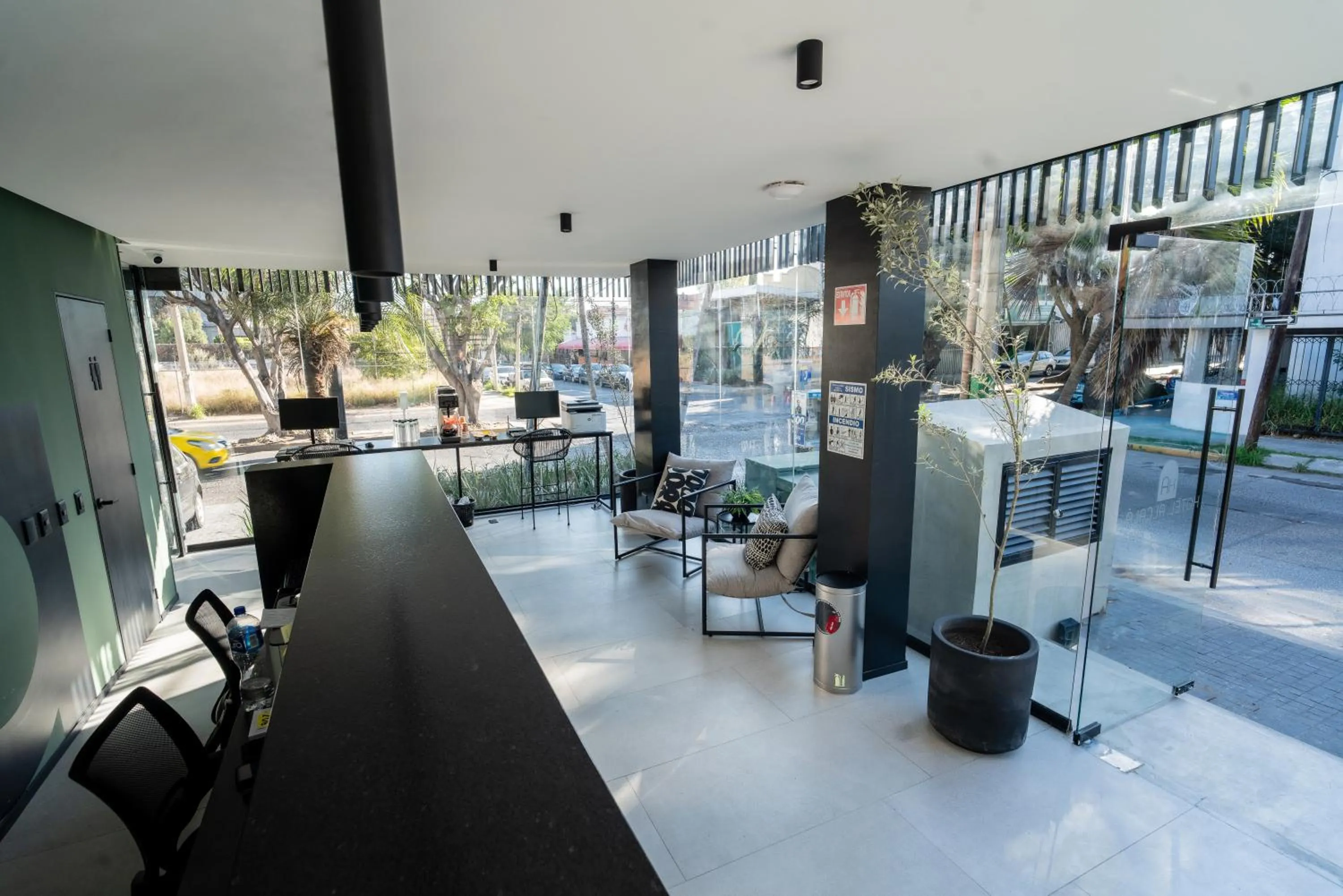 Lobby or reception in Hotel Alcala Expo