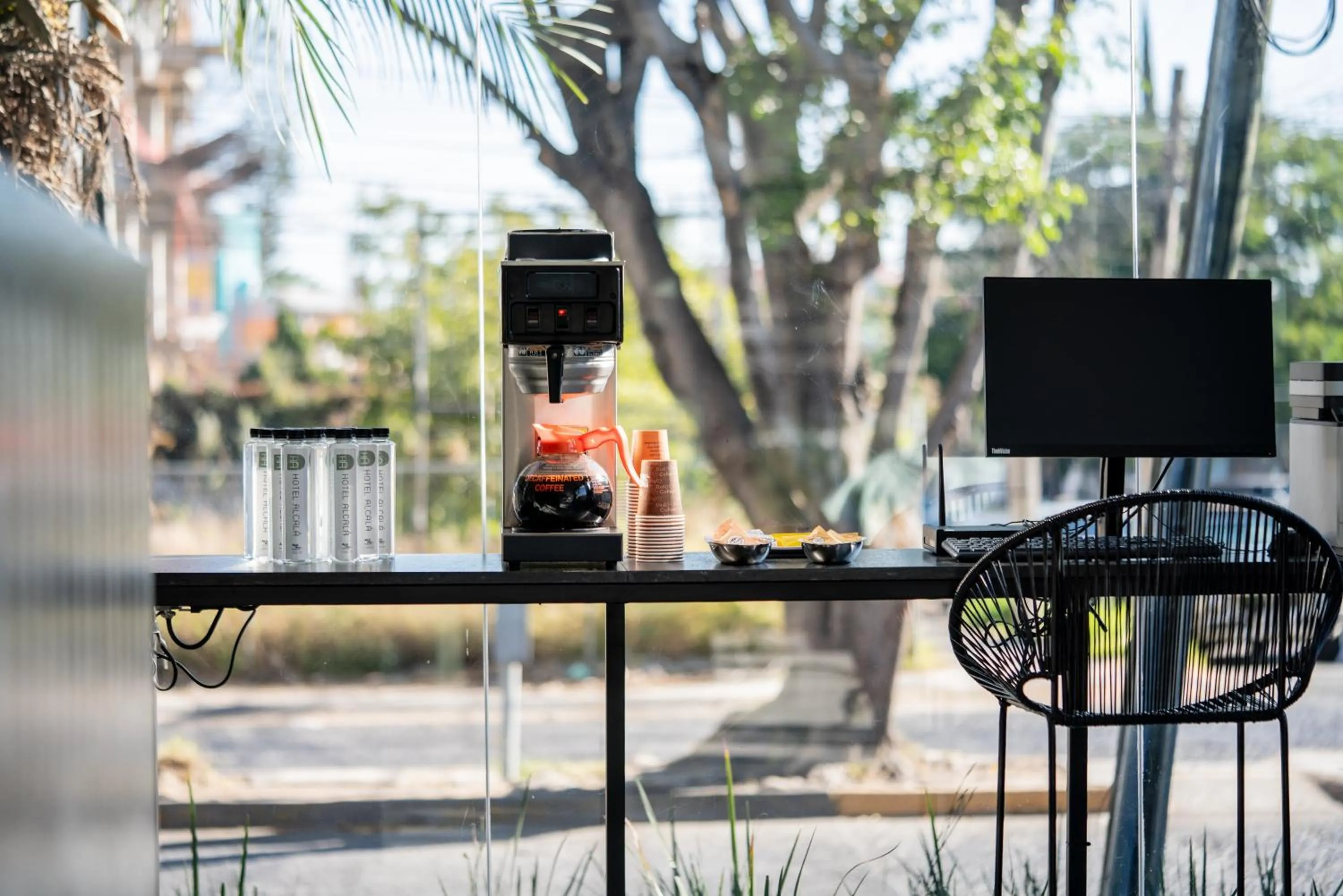 Lobby or reception in Hotel Alcala Expo