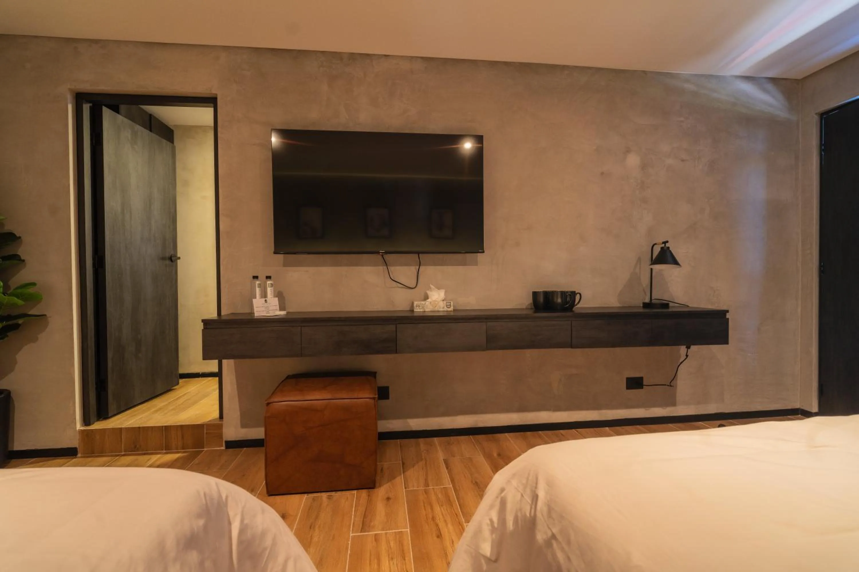 Bed in Hotel Alcala Expo