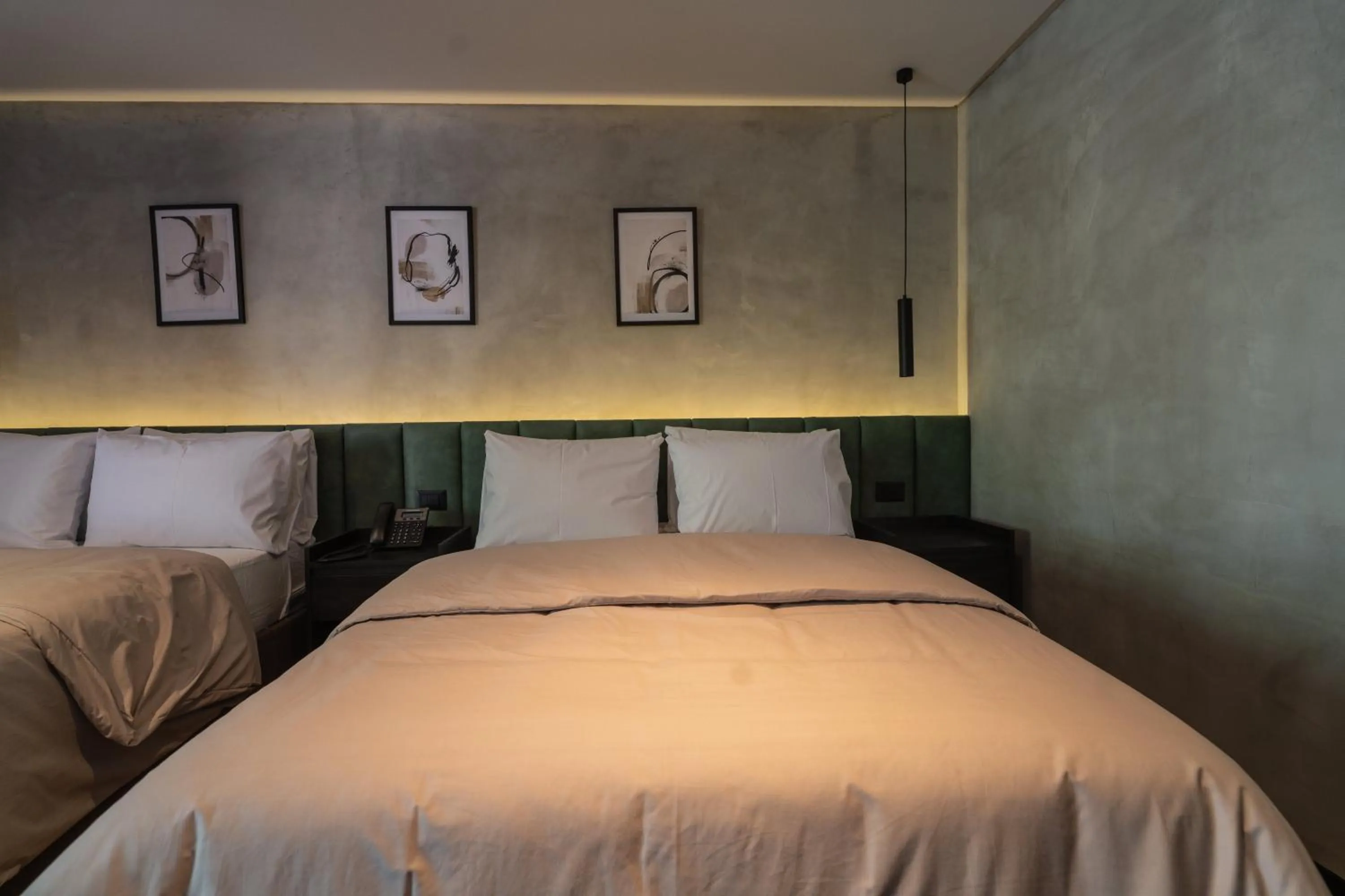 Bed in Hotel Alcala Expo