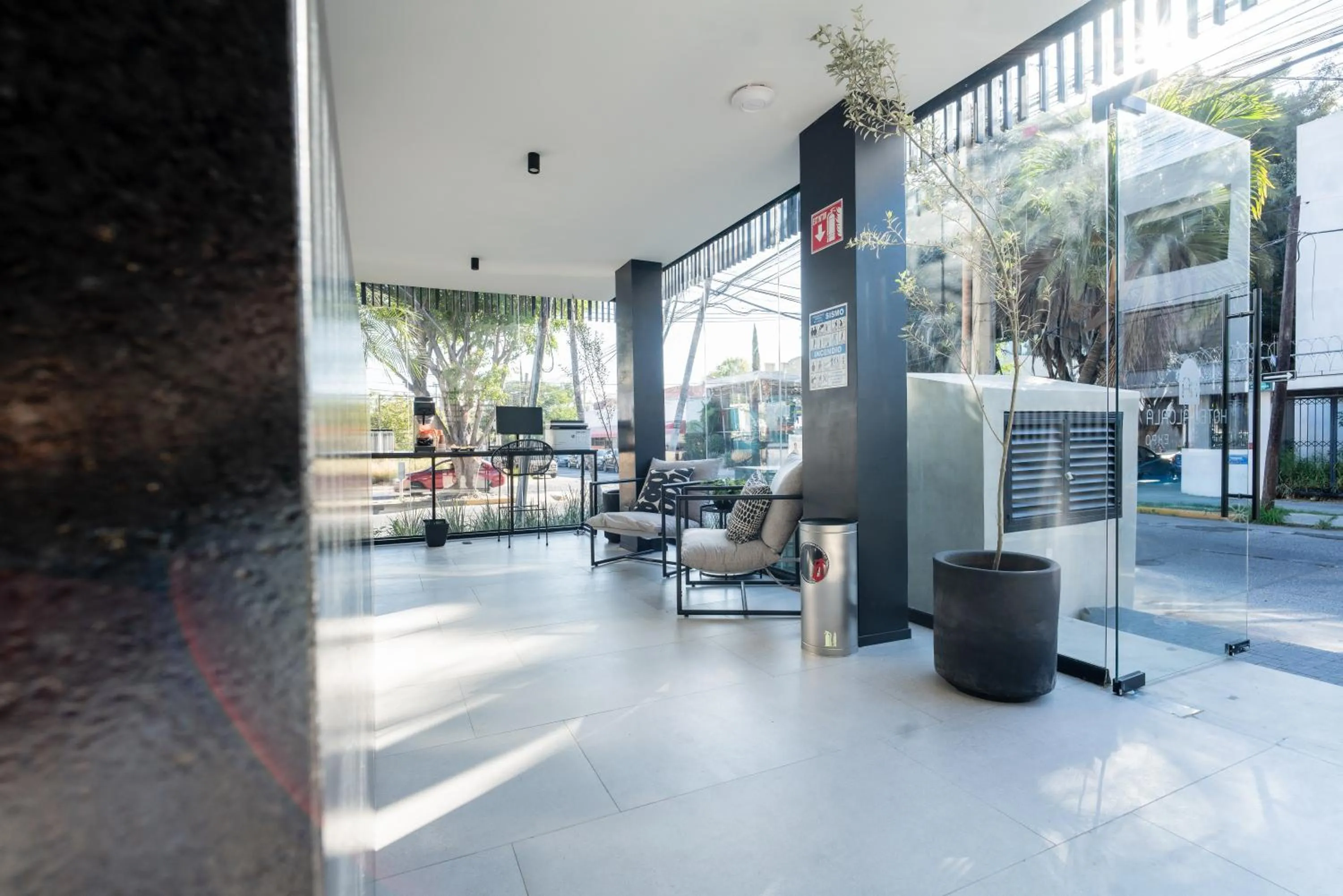 Lobby or reception in Hotel Alcala Expo