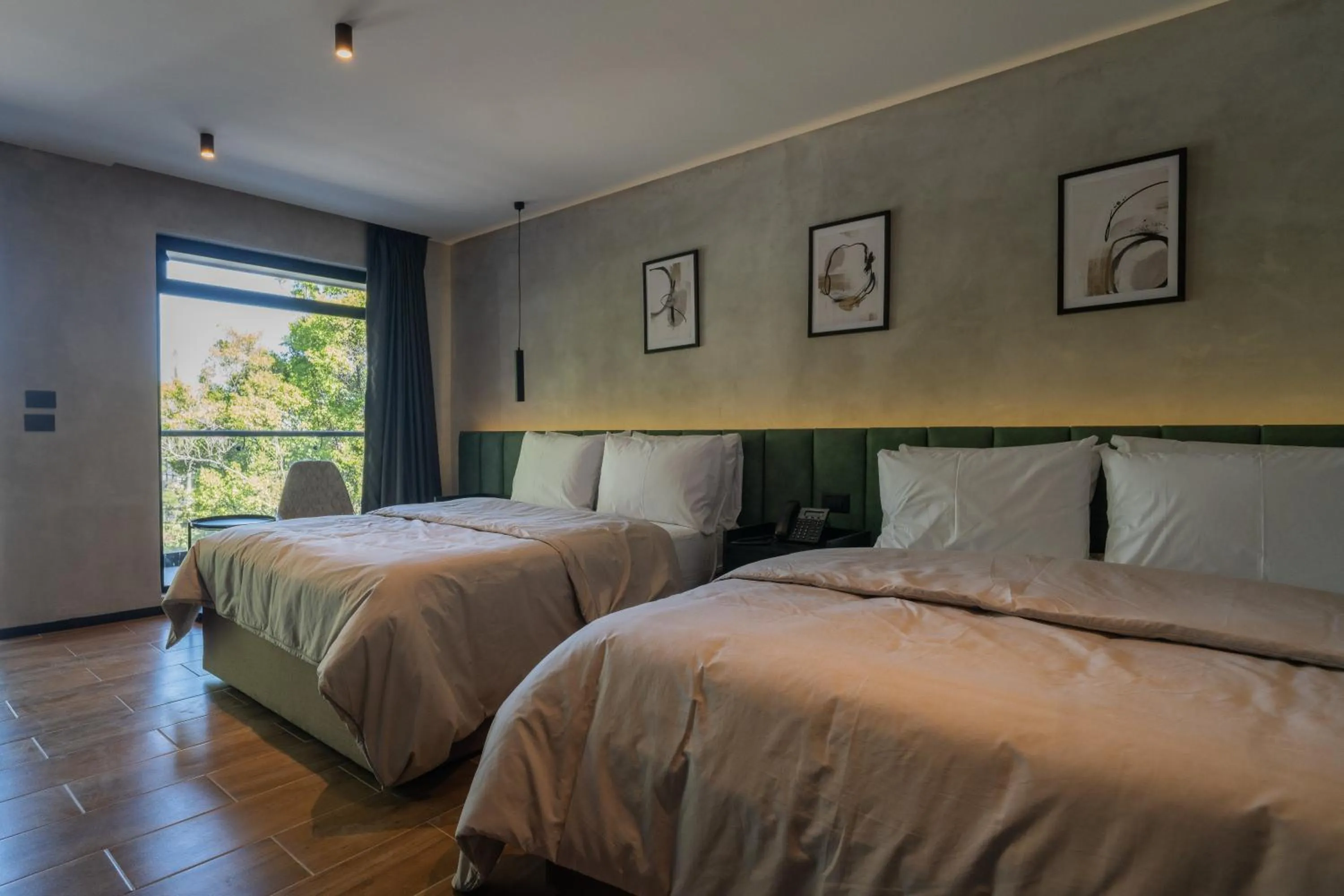 Bed in Hotel Alcala Expo