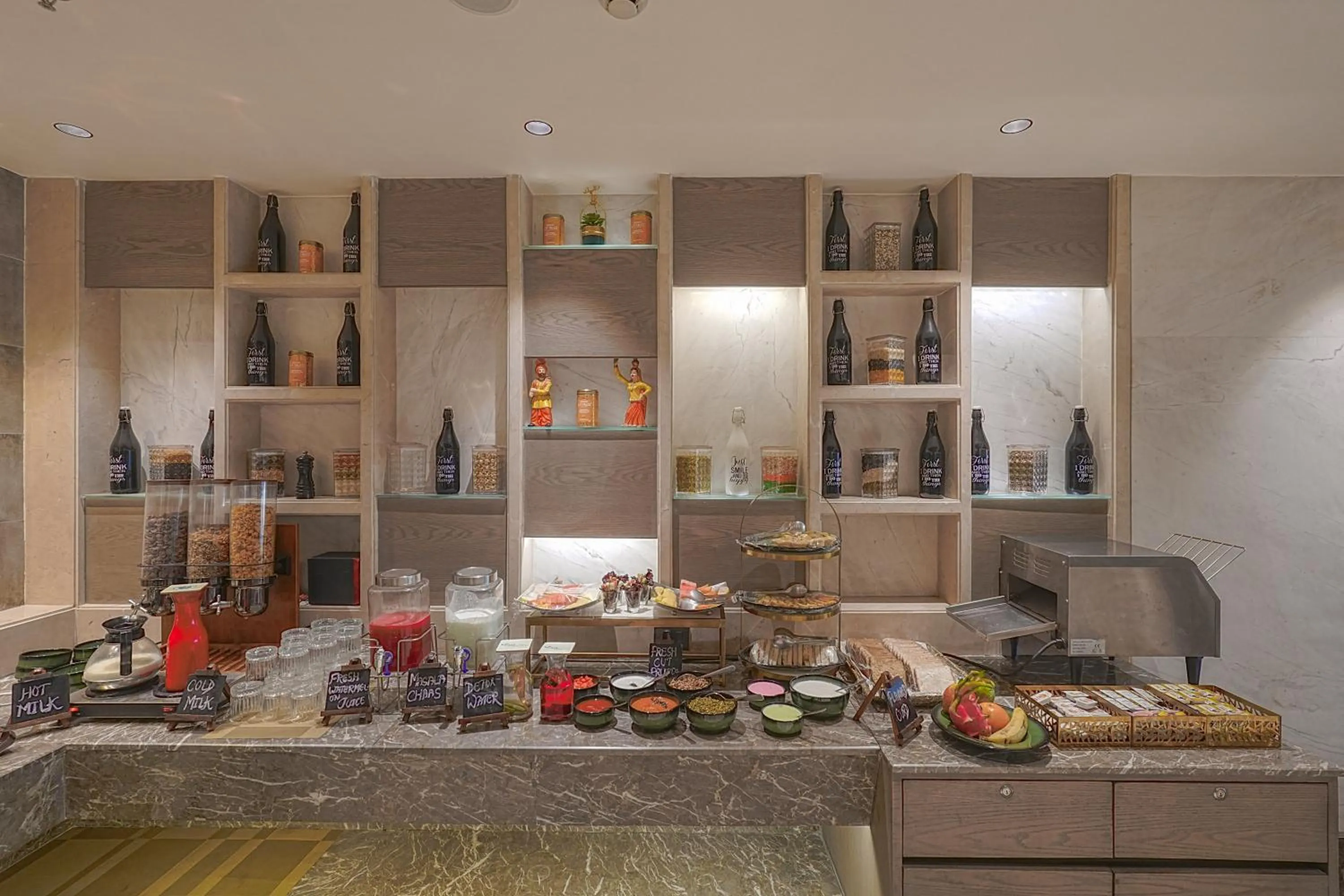 Kitchen or kitchenette in BluSalzz Residence Amritsar