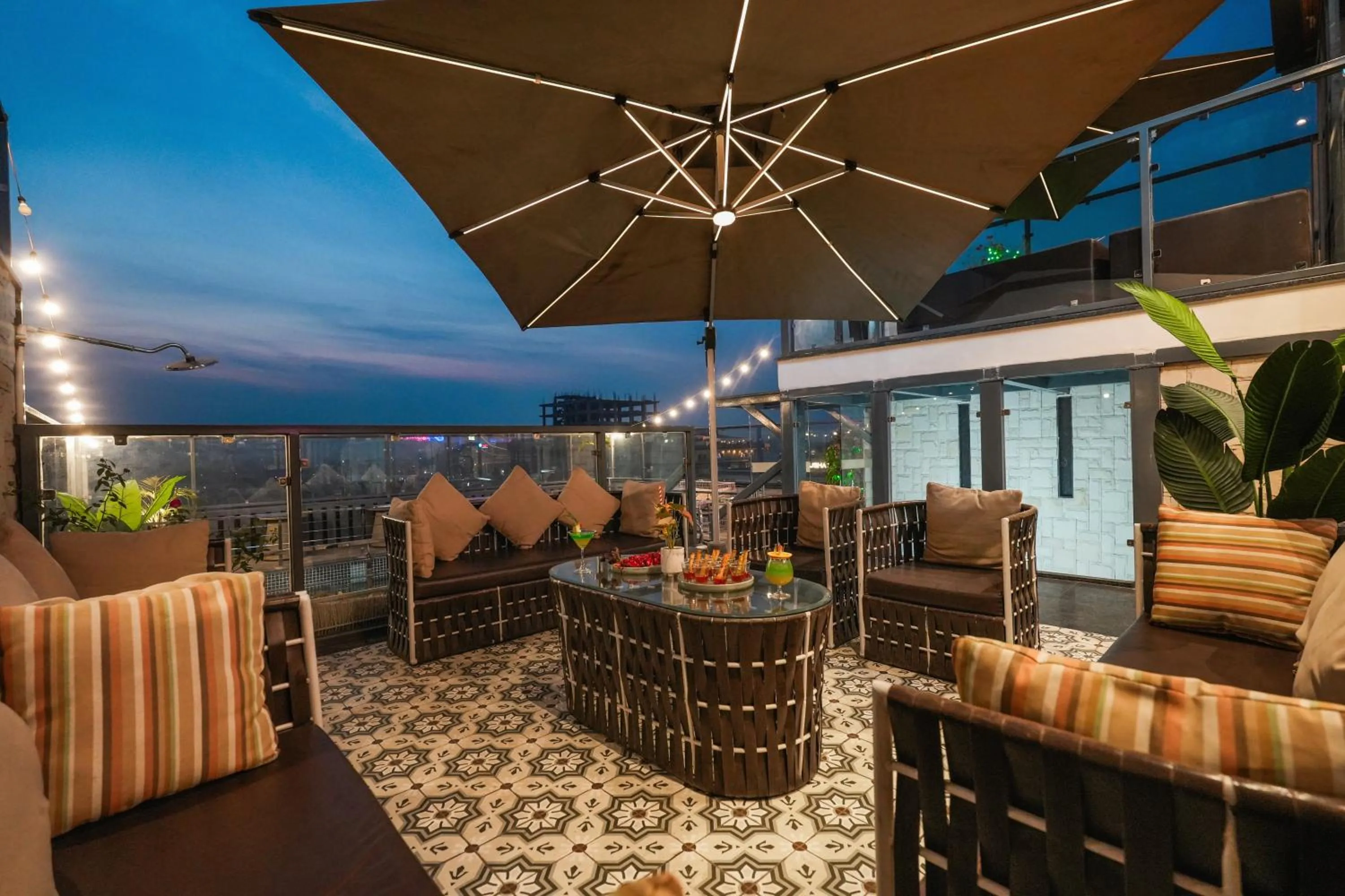 Patio in BluSalzz Residence Amritsar