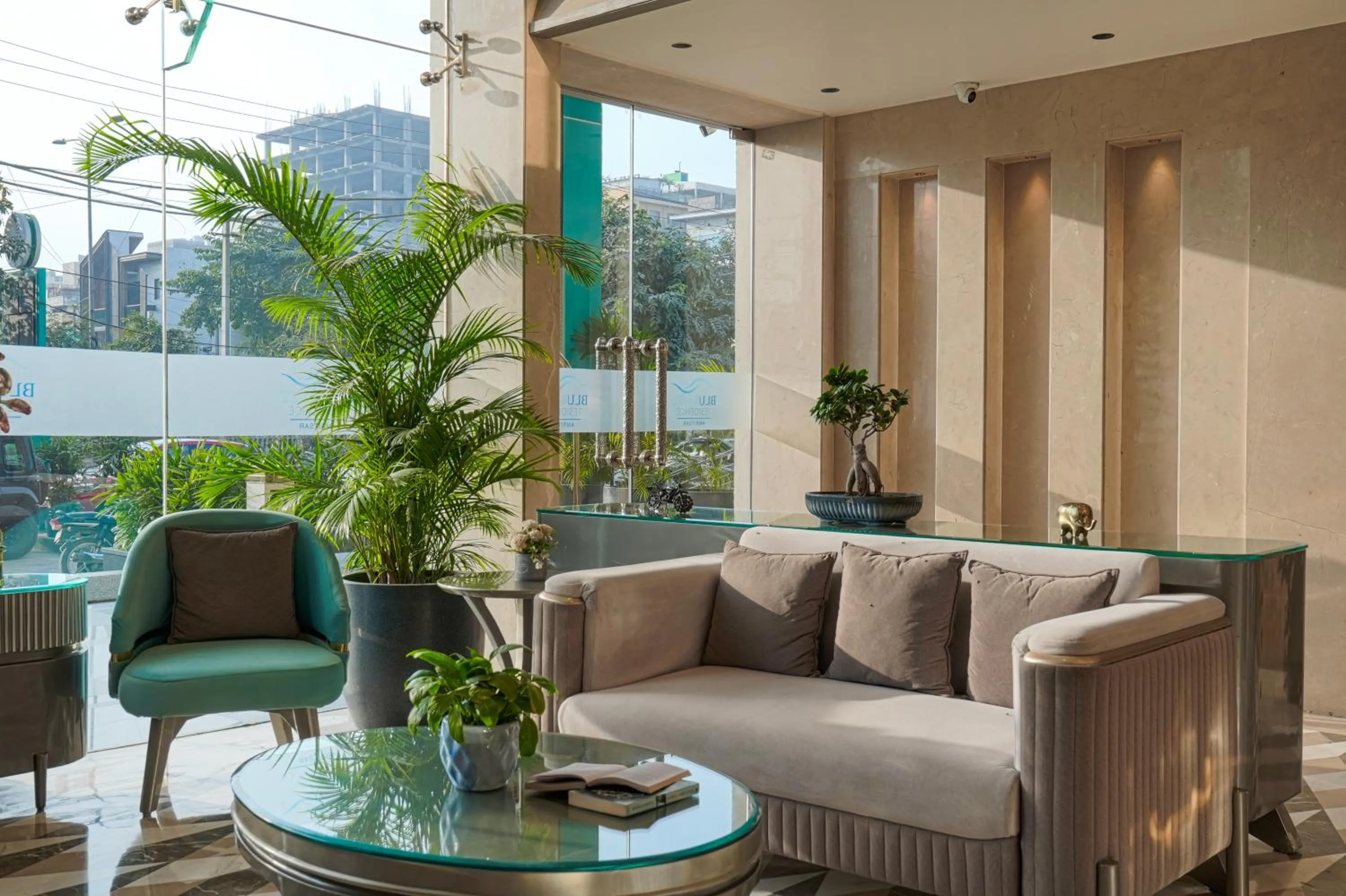 Patio in BluSalzz Residence Amritsar