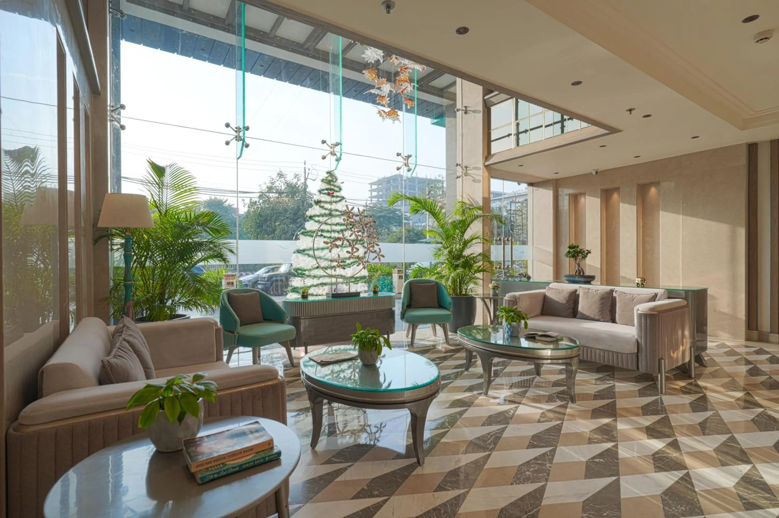 Patio in BluSalzz Residence Amritsar