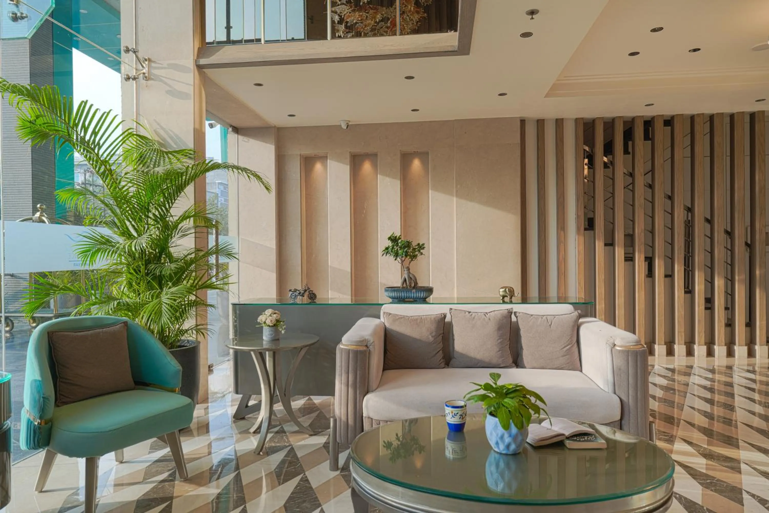 Living room in BluSalzz Residence Amritsar