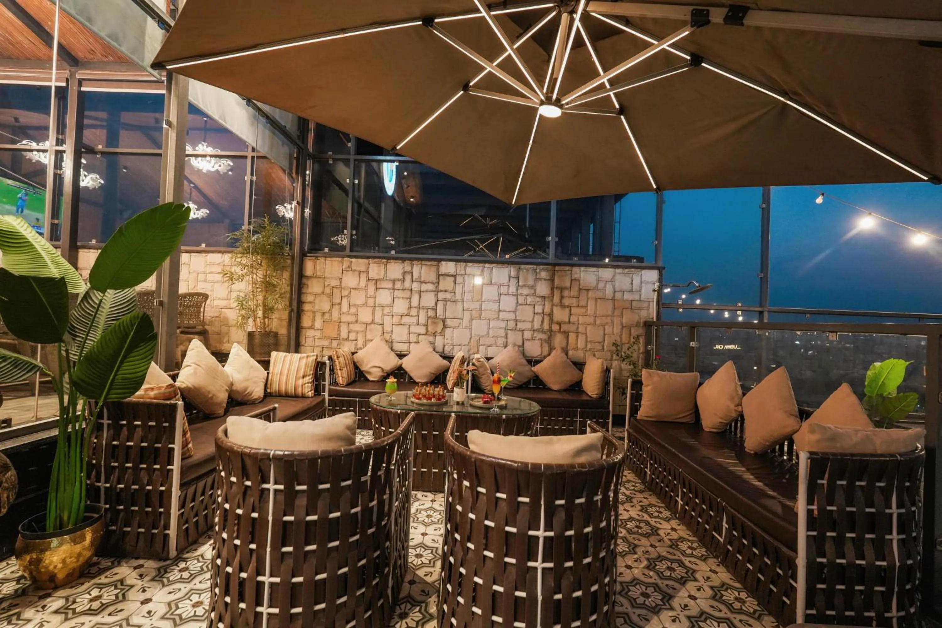 Patio in BluSalzz Residence Amritsar