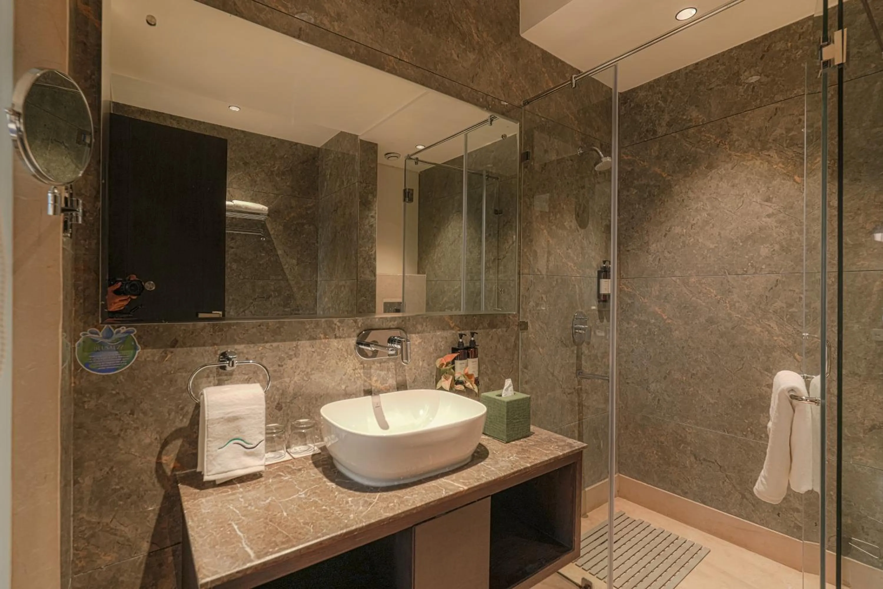 Shower in BluSalzz Residence Amritsar