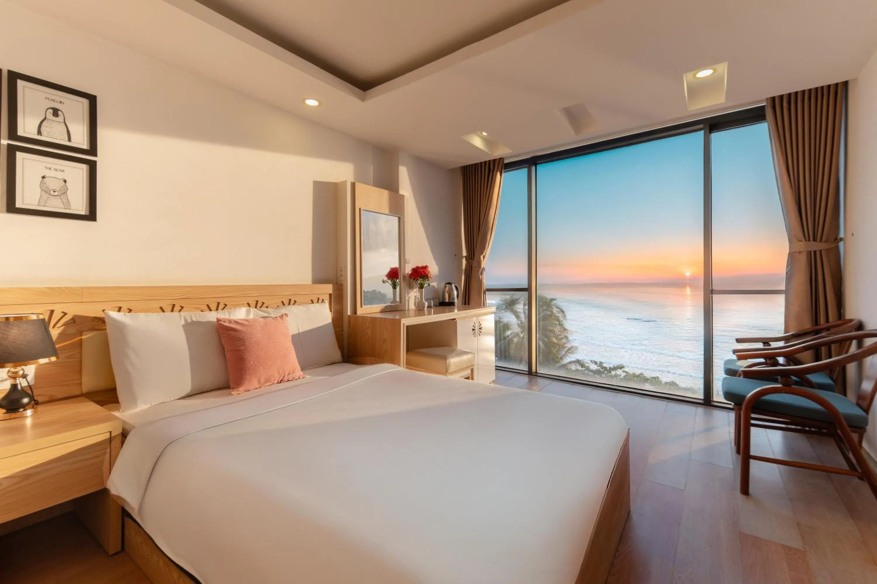 Bed in Nang Vang Hotel Nha Trang