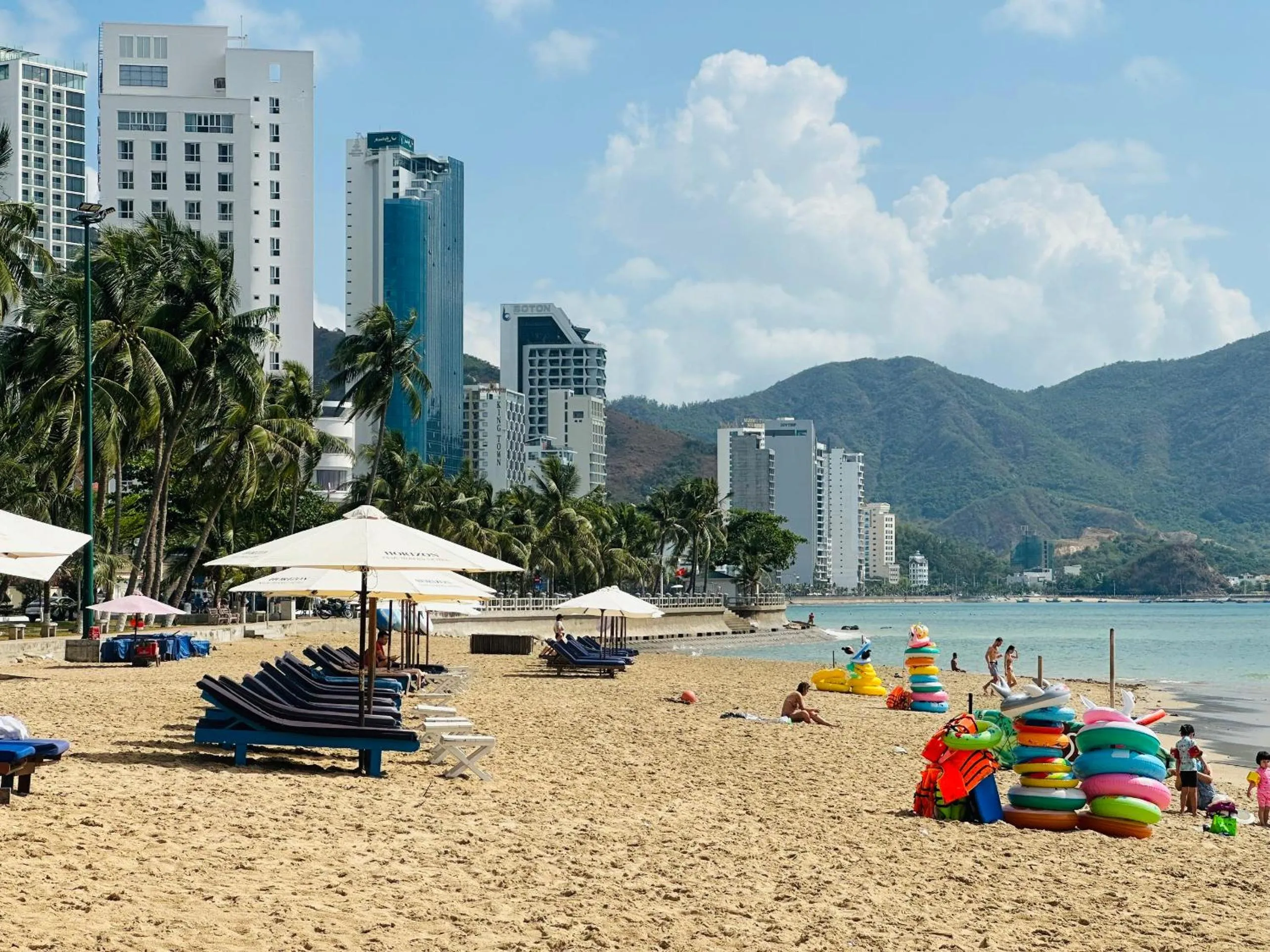 Beach in Nang Vang Hotel Nha Trang