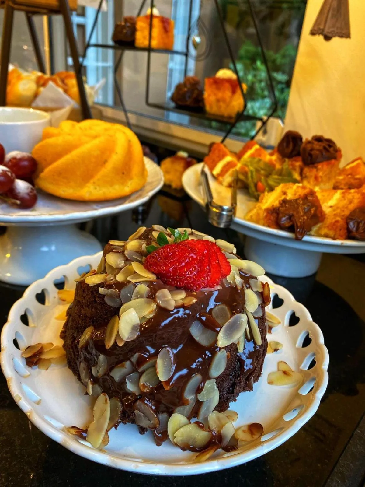 Breakfast in Pousada La Lavande