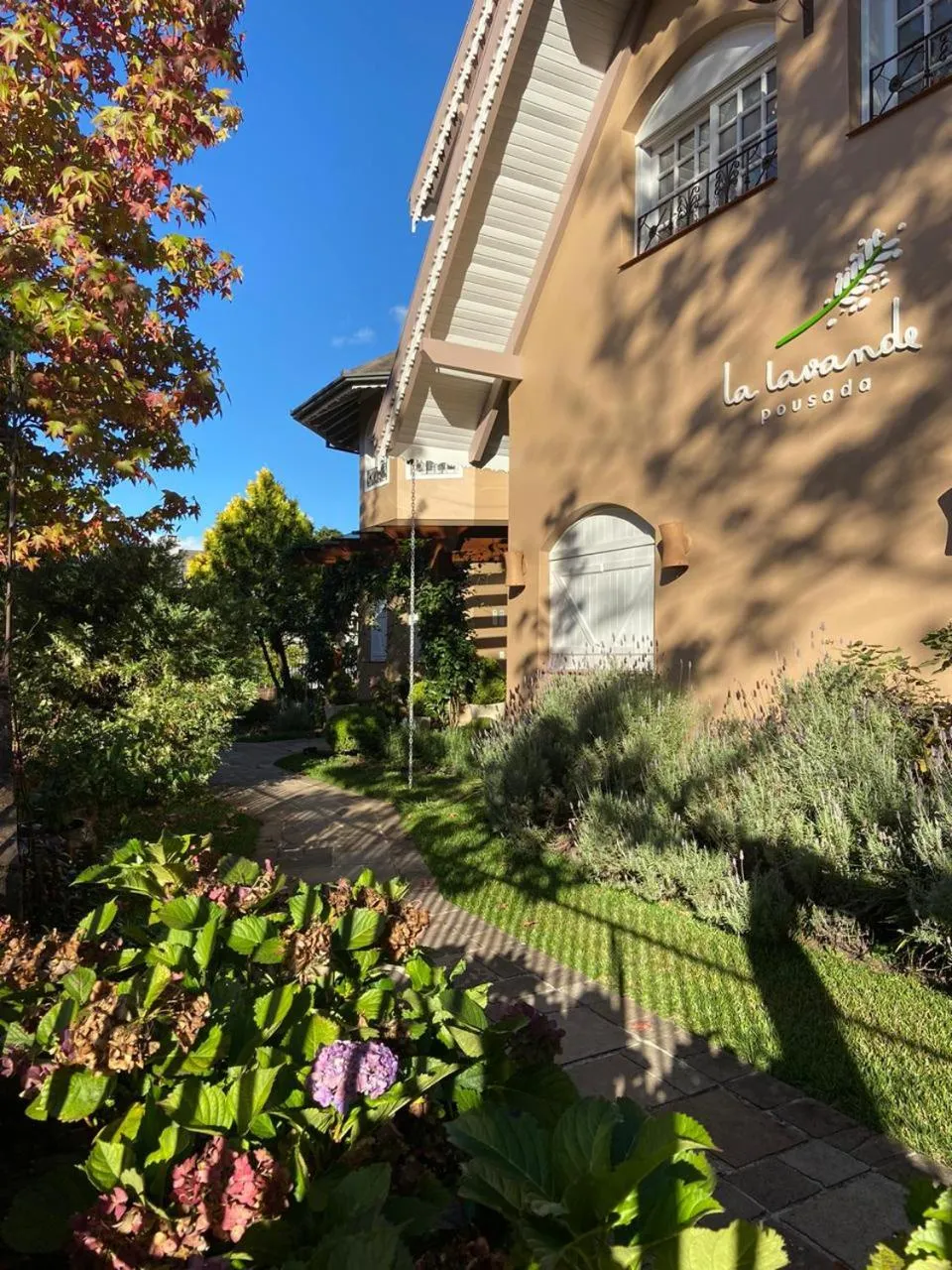 Garden in Pousada La Lavande