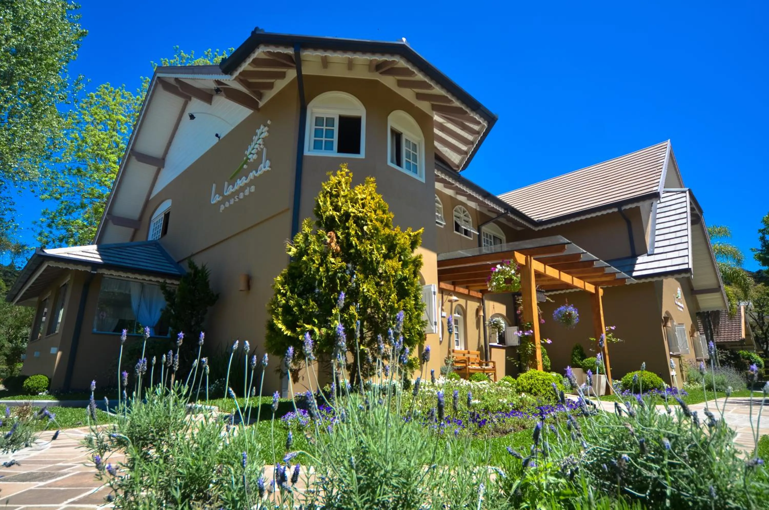 Garden in Pousada La Lavande