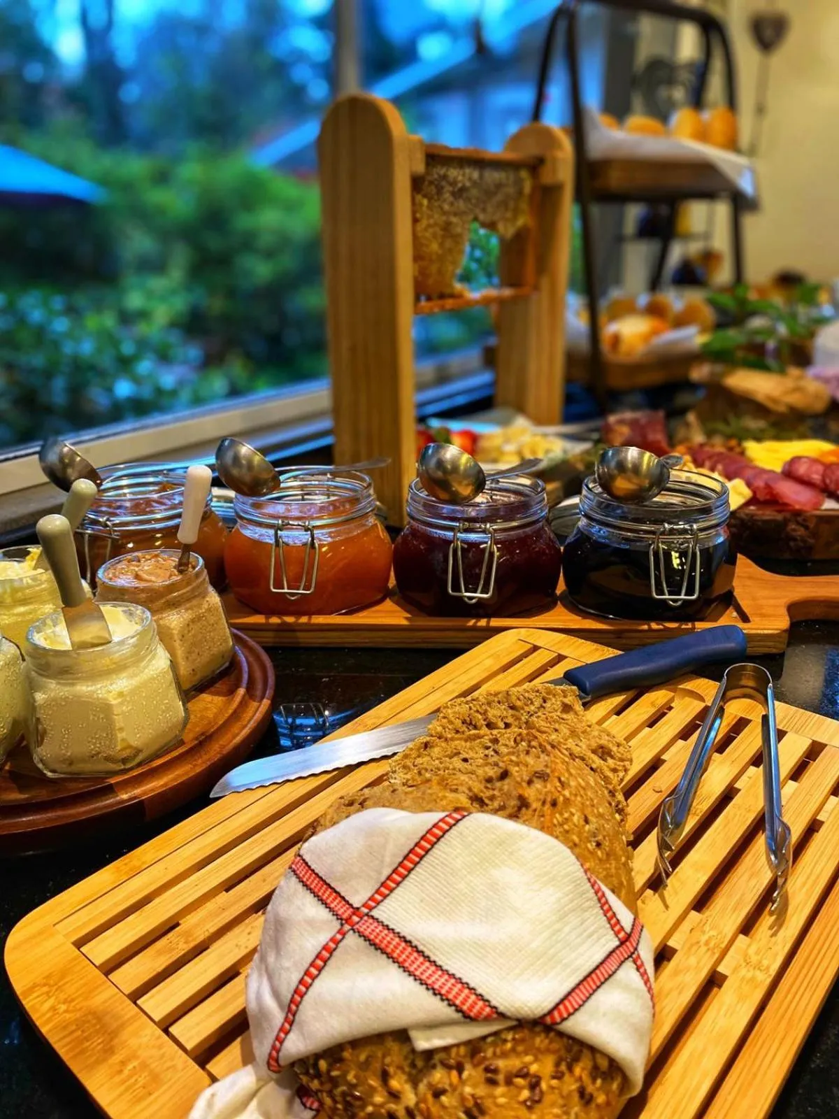 Breakfast in Pousada La Lavande