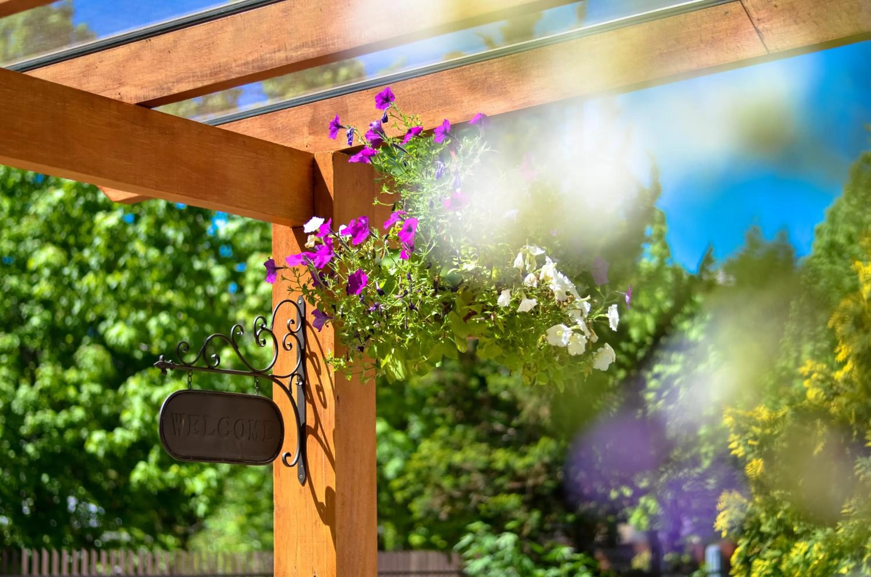 Facade/entrance in Pousada La Lavande