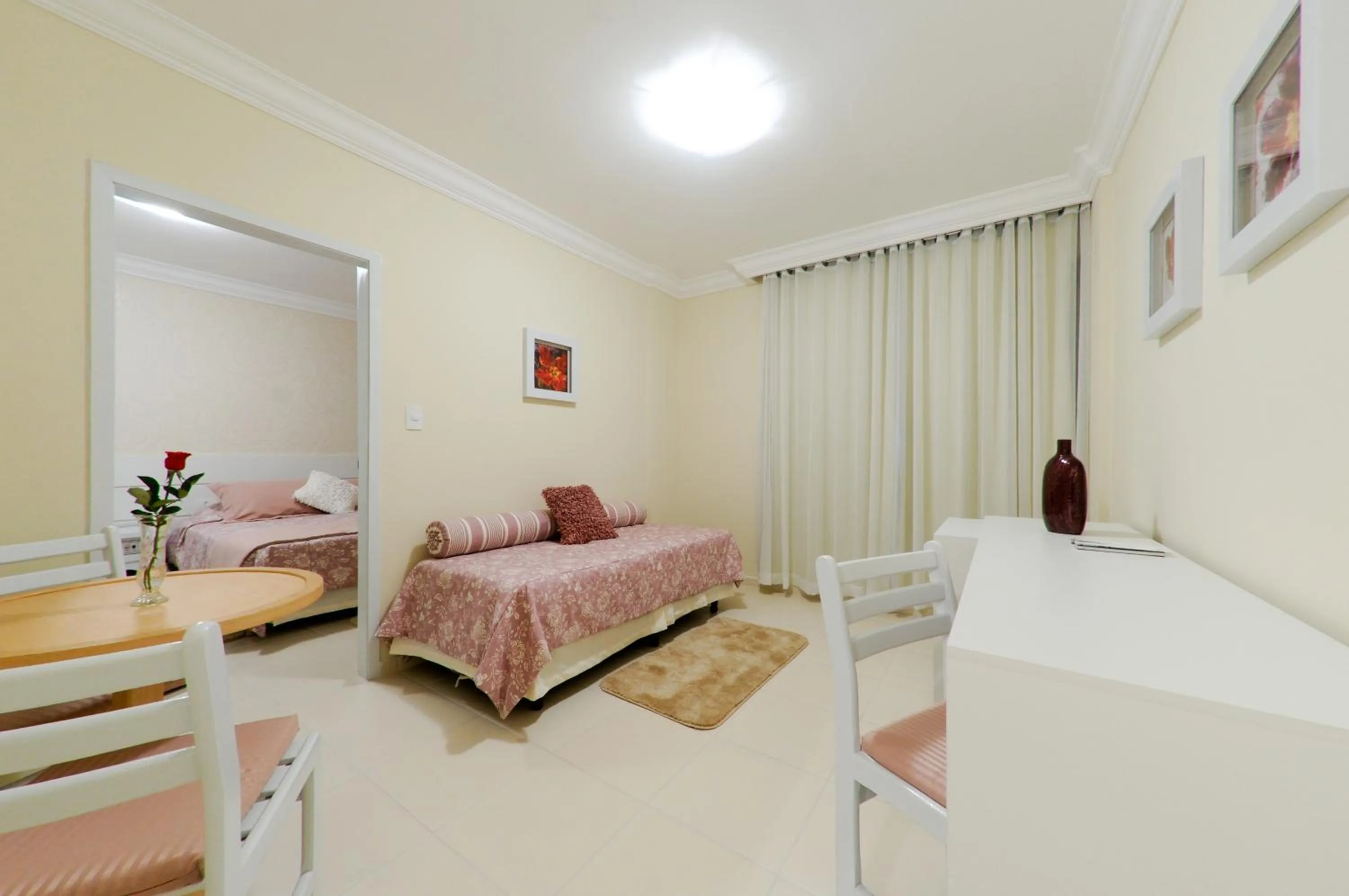 Living room, Bed in San Michel Palace Hotel