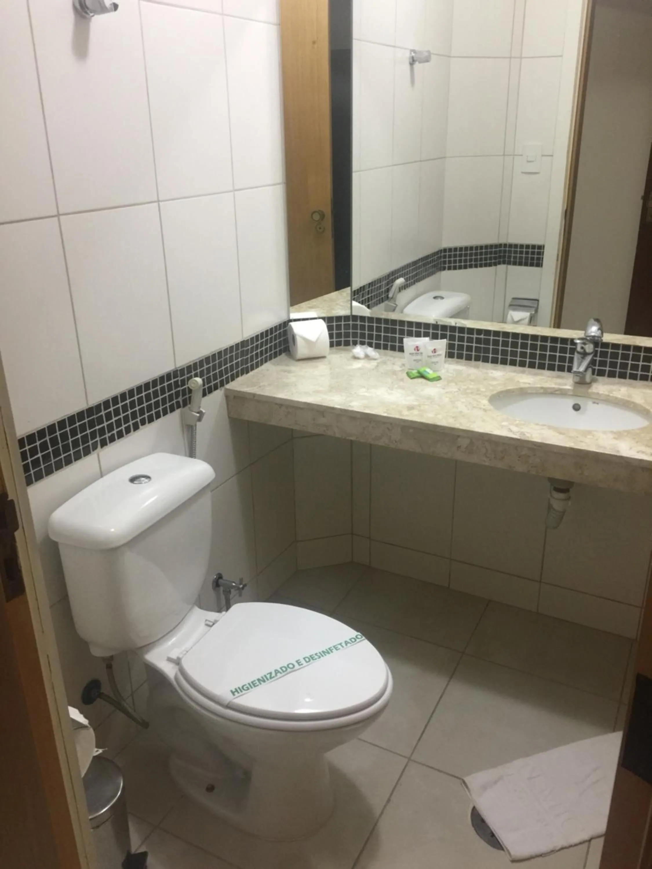 Bathroom in San Michel Palace Hotel