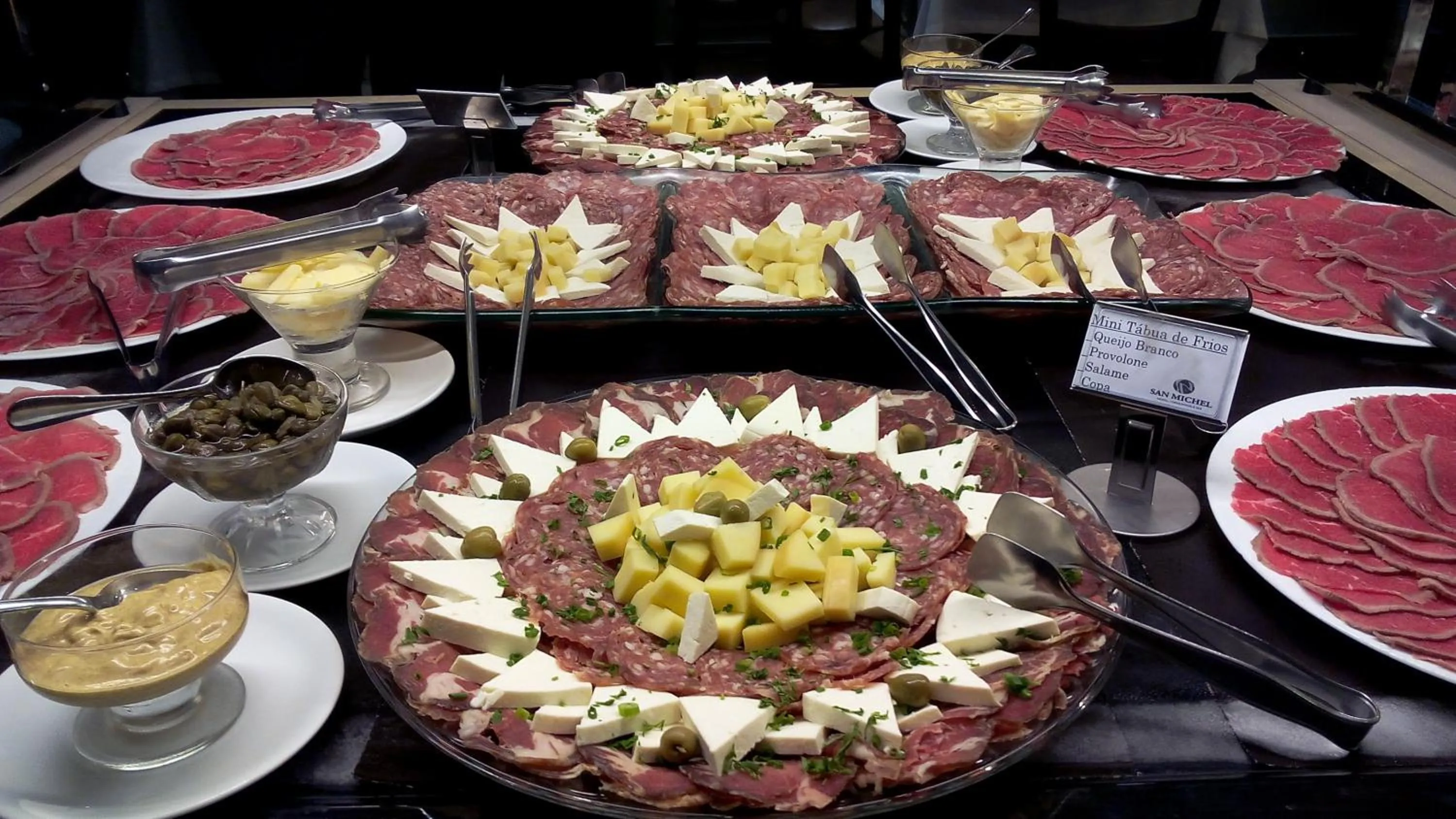Food close-up in San Michel Palace Hotel
