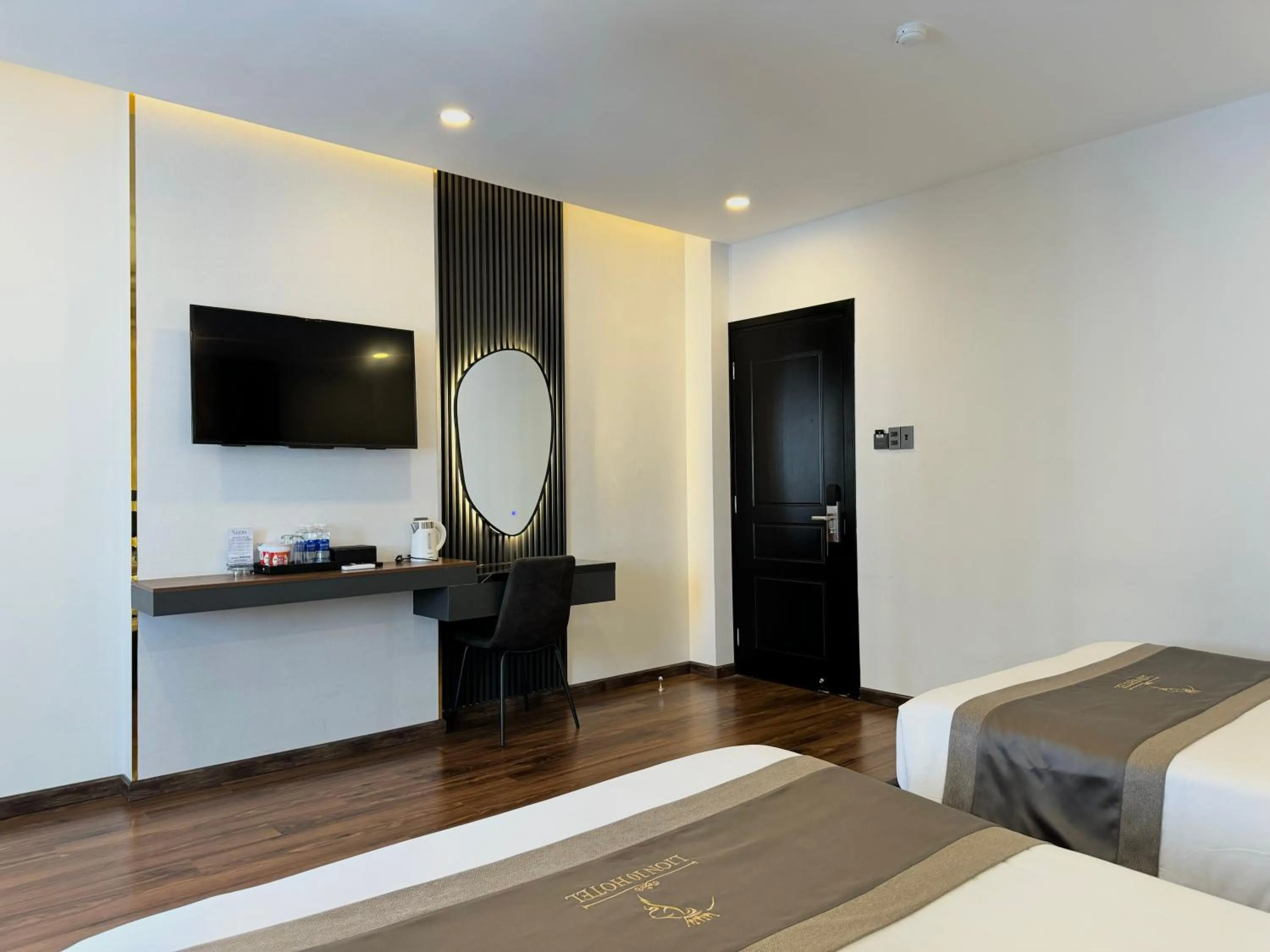 Bed in LION 10 HOTEL