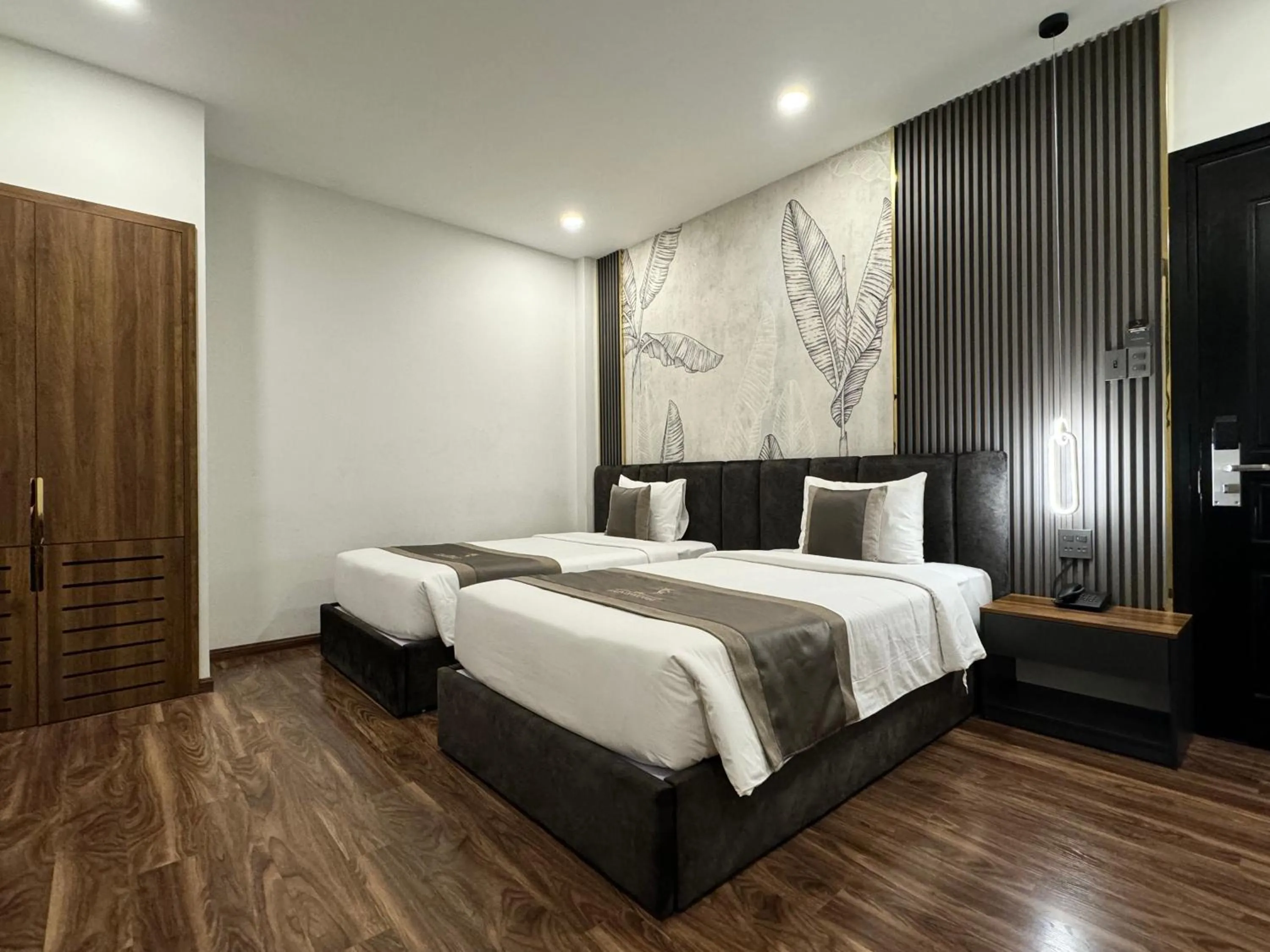 Bed in LION 10 HOTEL