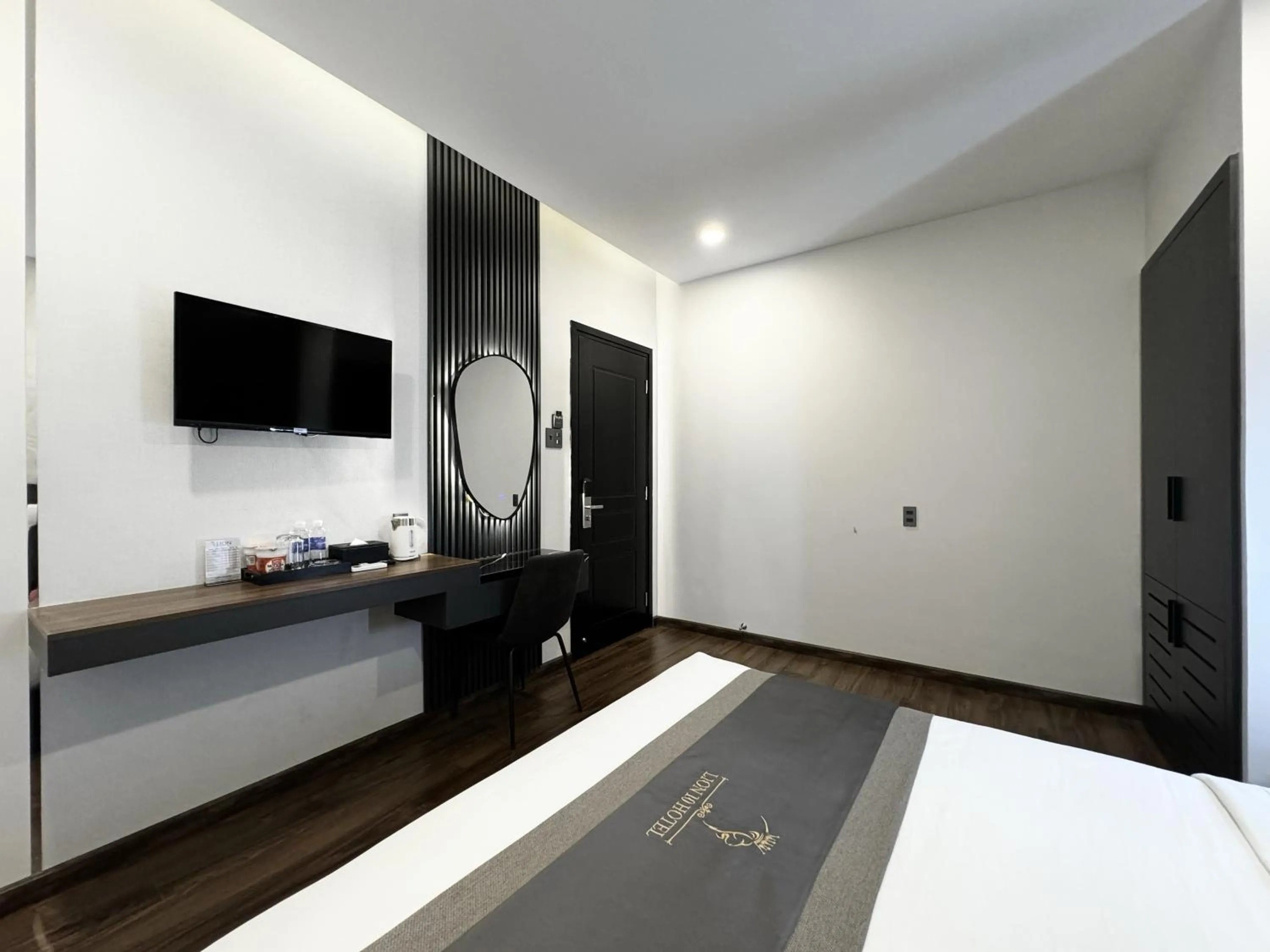 Bed in LION 10 HOTEL