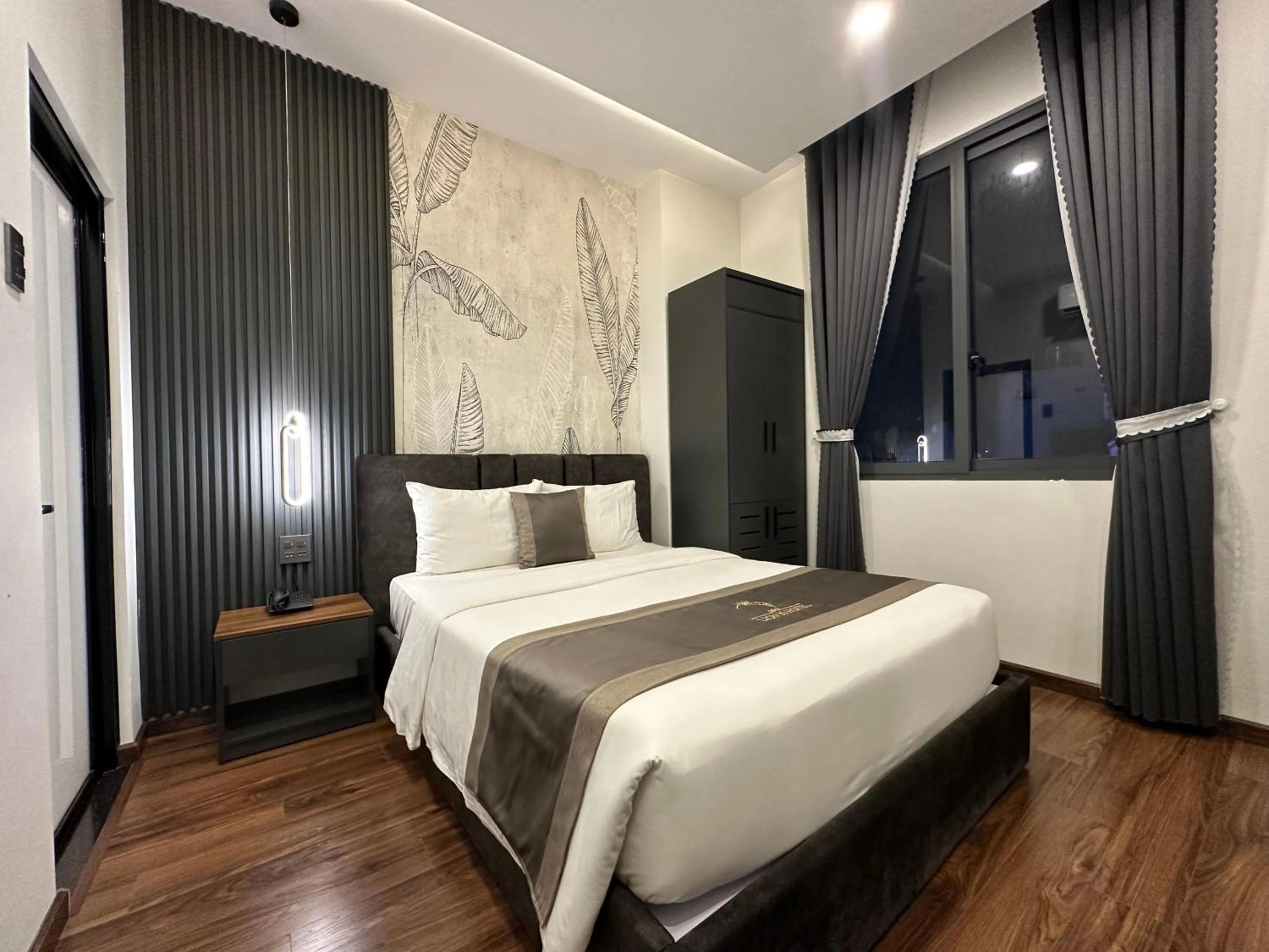 Bed in LION 10 HOTEL