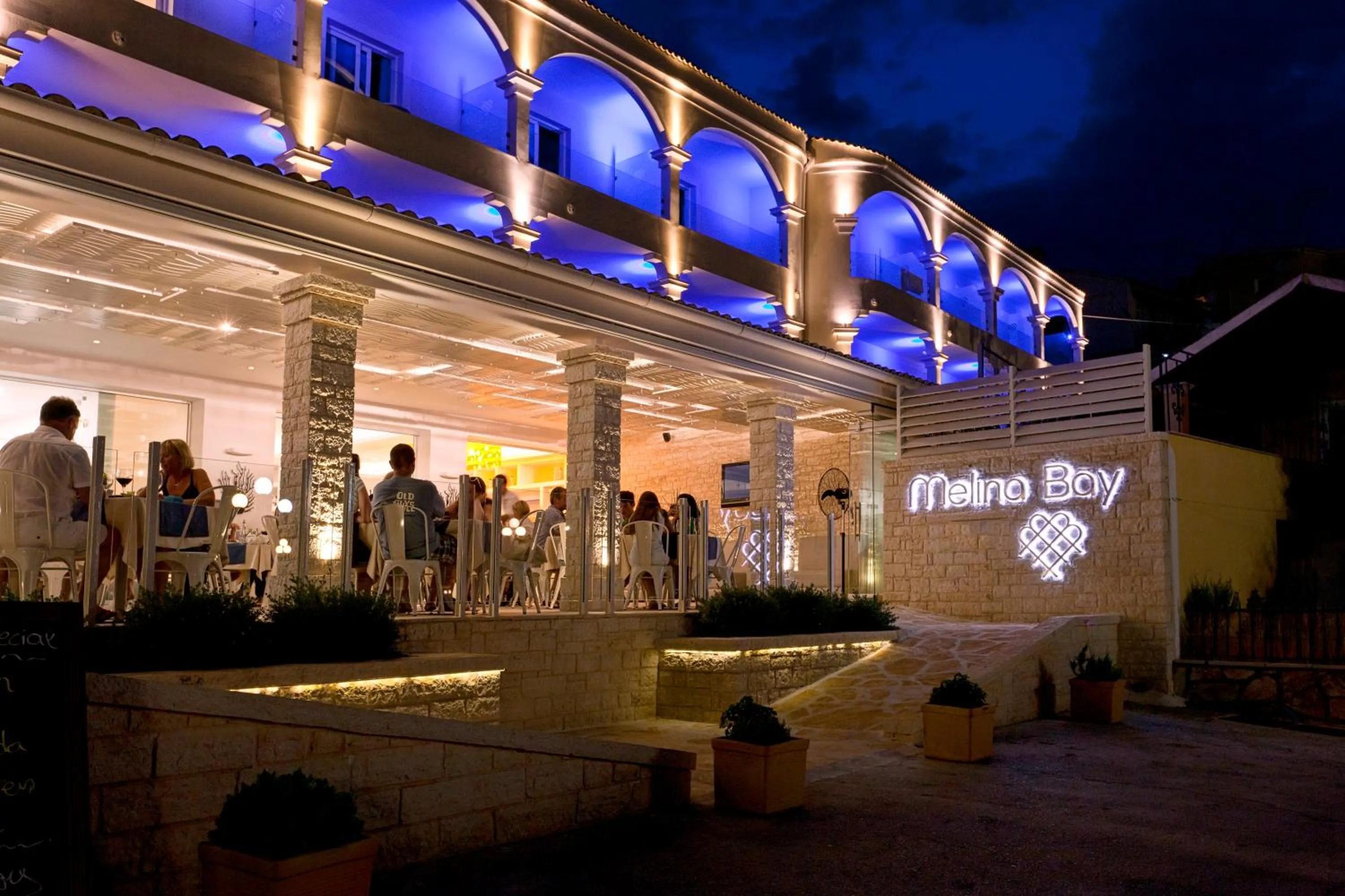 Facade/entrance in Melina Bay Boutique Hotel