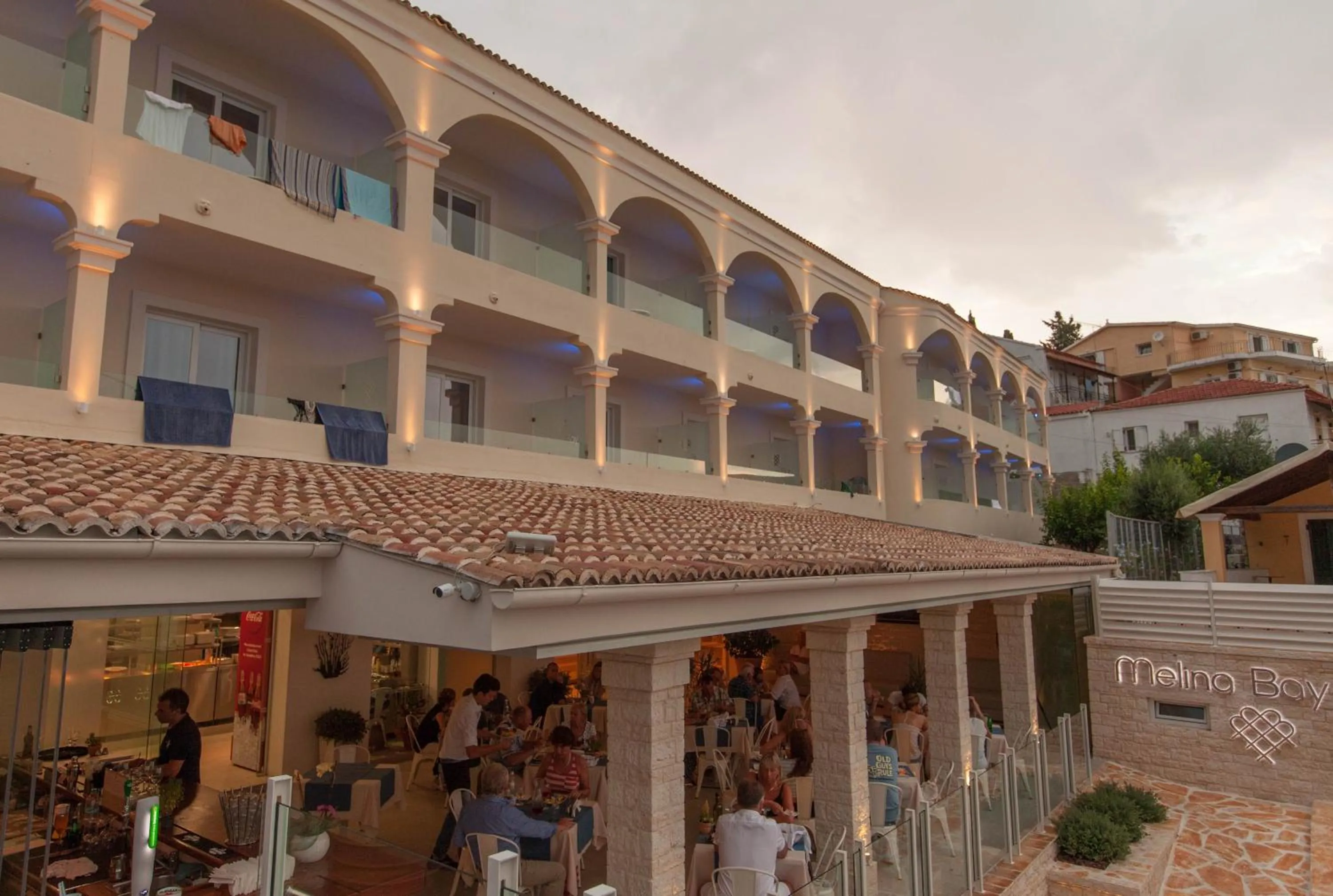Facade/entrance in Melina Bay Boutique Hotel