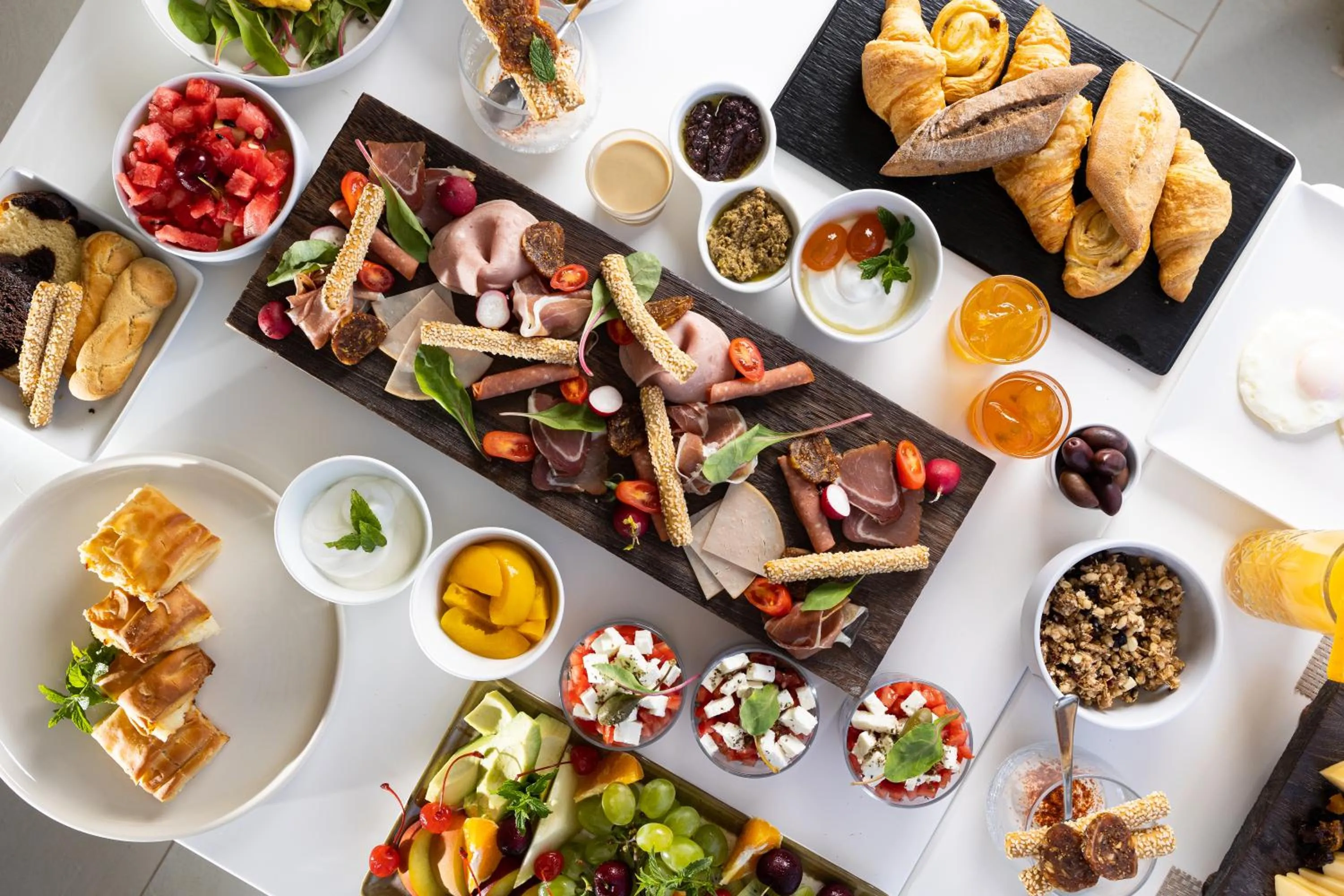 Breakfast in Melina Bay Boutique Hotel