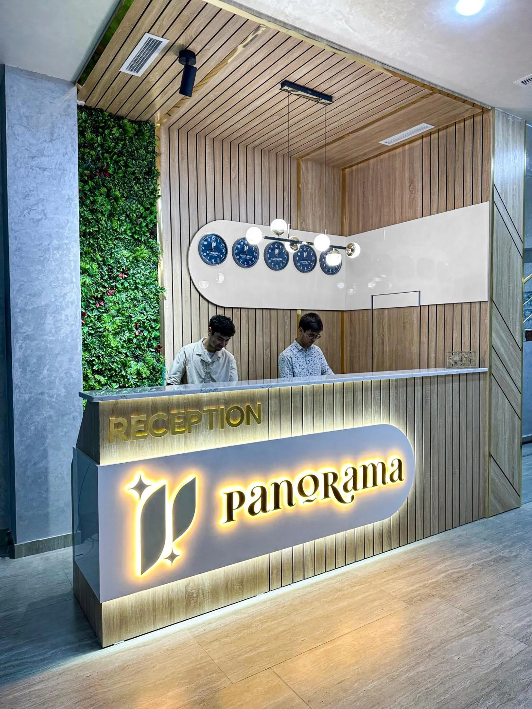 Lobby or reception in Panorama Hotel & More