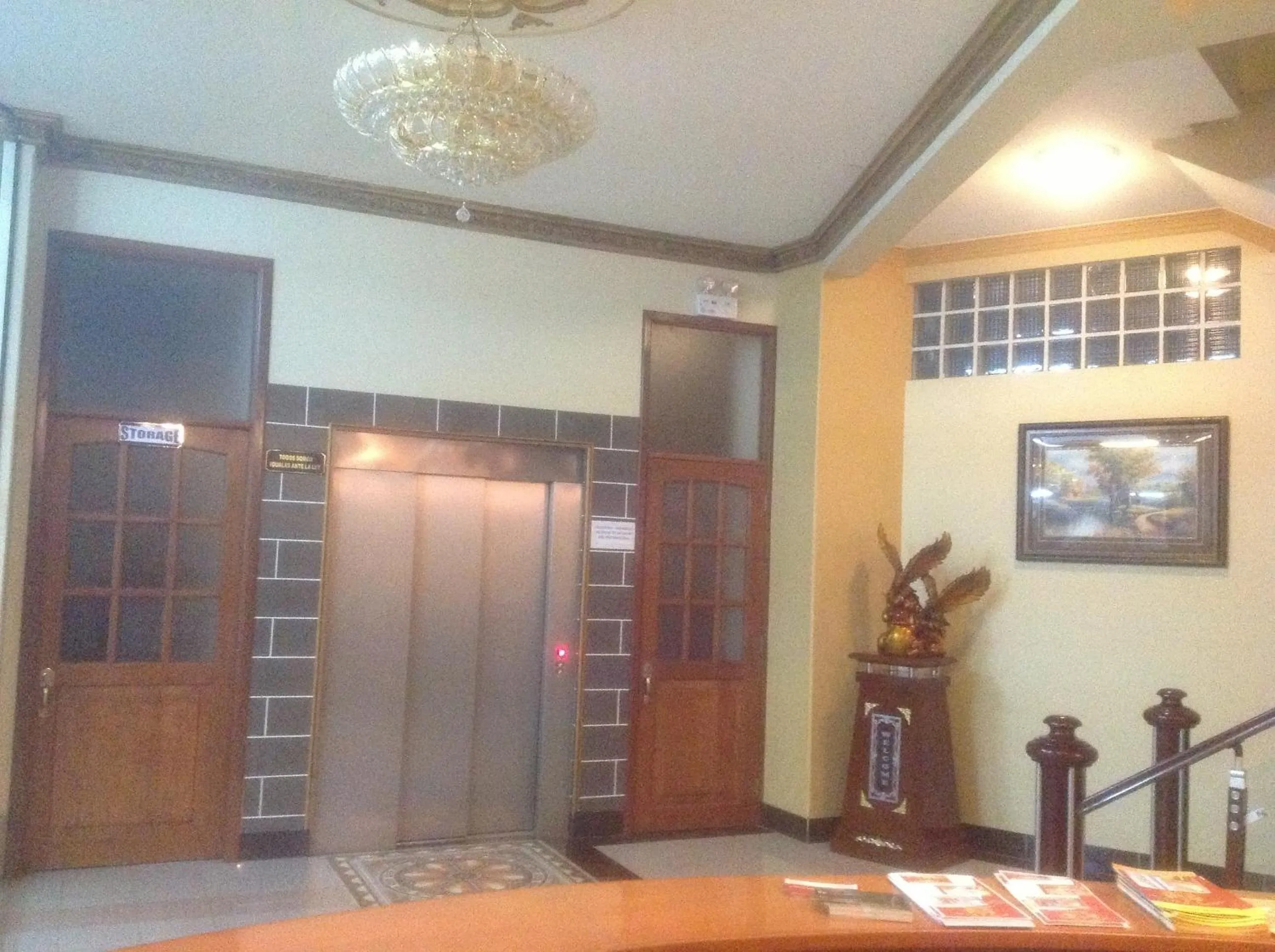 Lobby or reception in Golden Palace