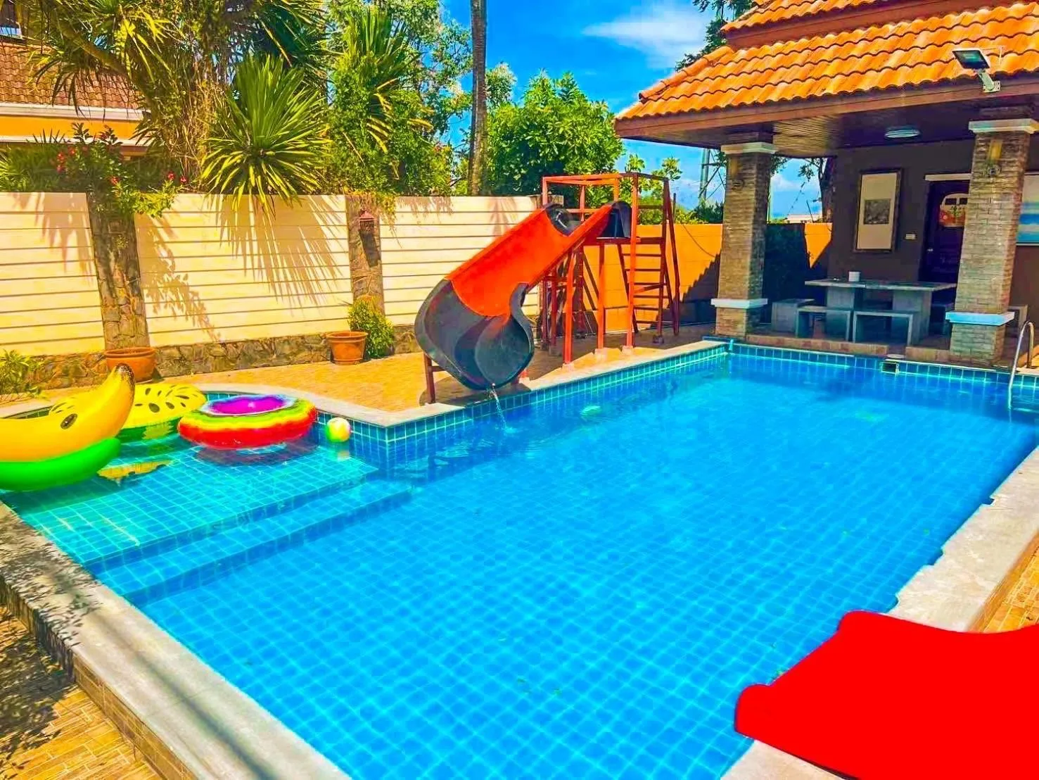 Swimming pool in Orchid Pool Villa Phuket - SHA Extra Plus & Warm pool