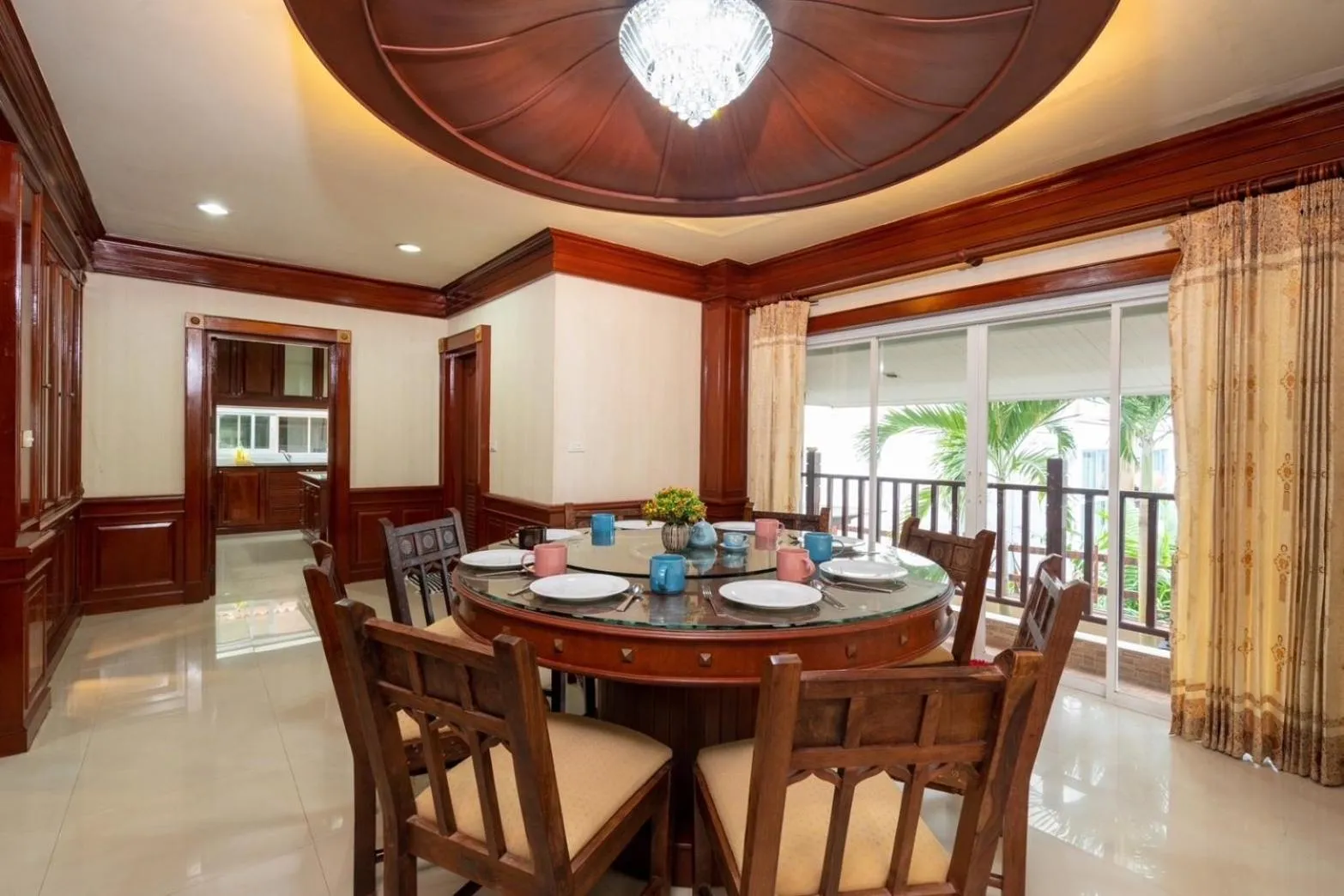 Dining area in Orchid Pool Villa Phuket - SHA Extra Plus & Warm pool