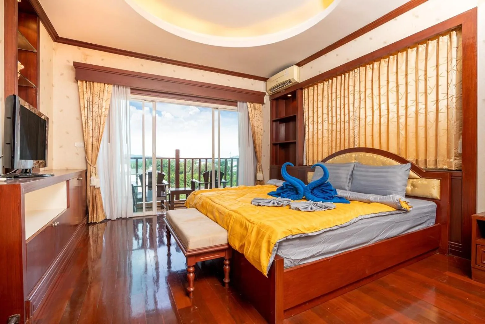 Bedroom, Bed in Orchid Pool Villa Phuket - SHA Extra Plus & Warm pool