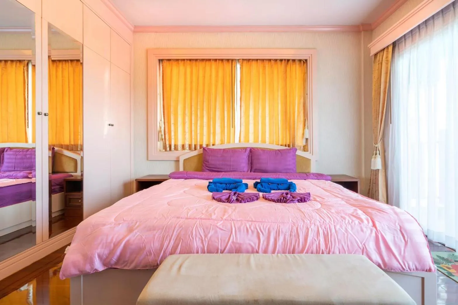 Bedroom, Bed in Orchid Pool Villa Phuket - SHA Extra Plus & Warm pool