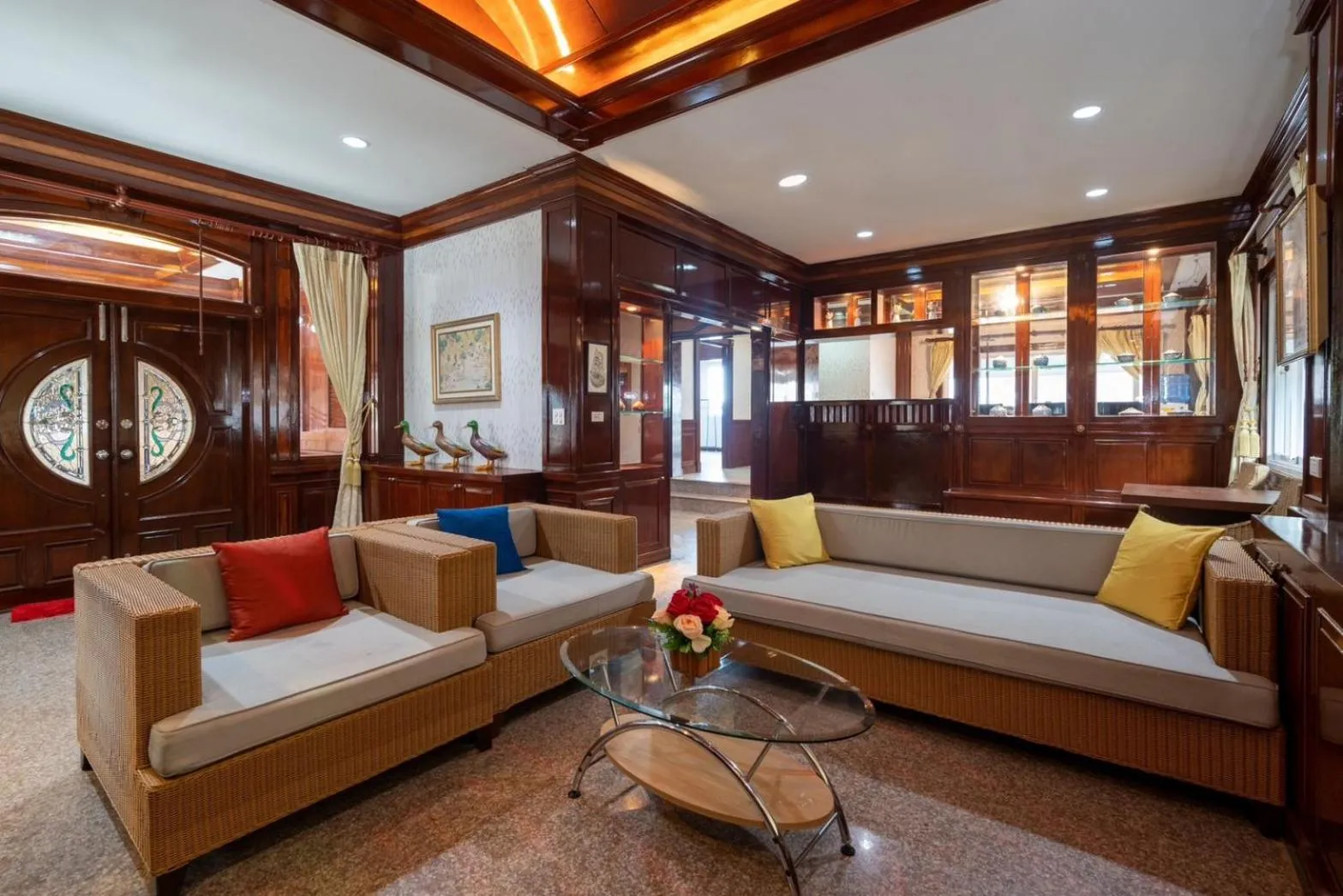 Living room in Orchid Pool Villa Phuket - SHA Extra Plus & Warm pool