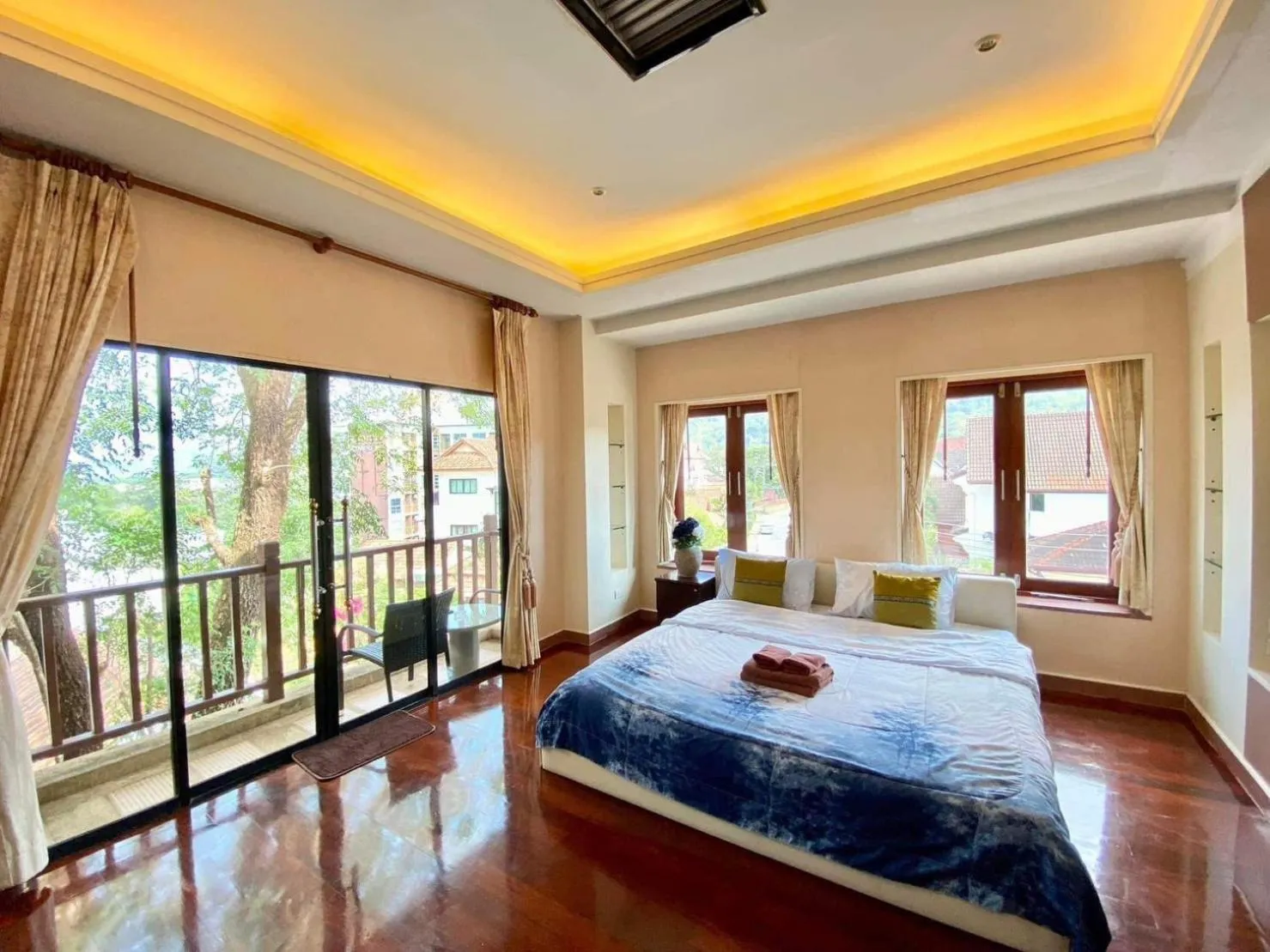Bedroom, Bed in Orchid Pool Villa Phuket - SHA Extra Plus & Warm pool