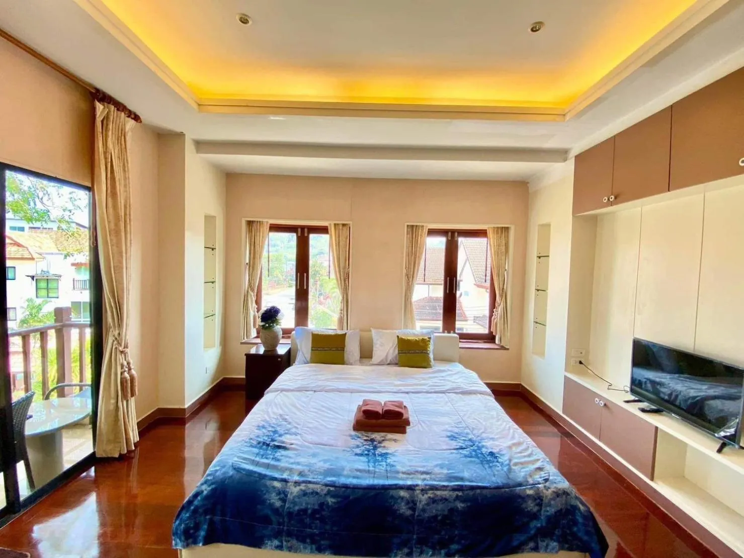 Bed in Orchid Pool Villa Phuket - SHA Extra Plus & Warm pool
