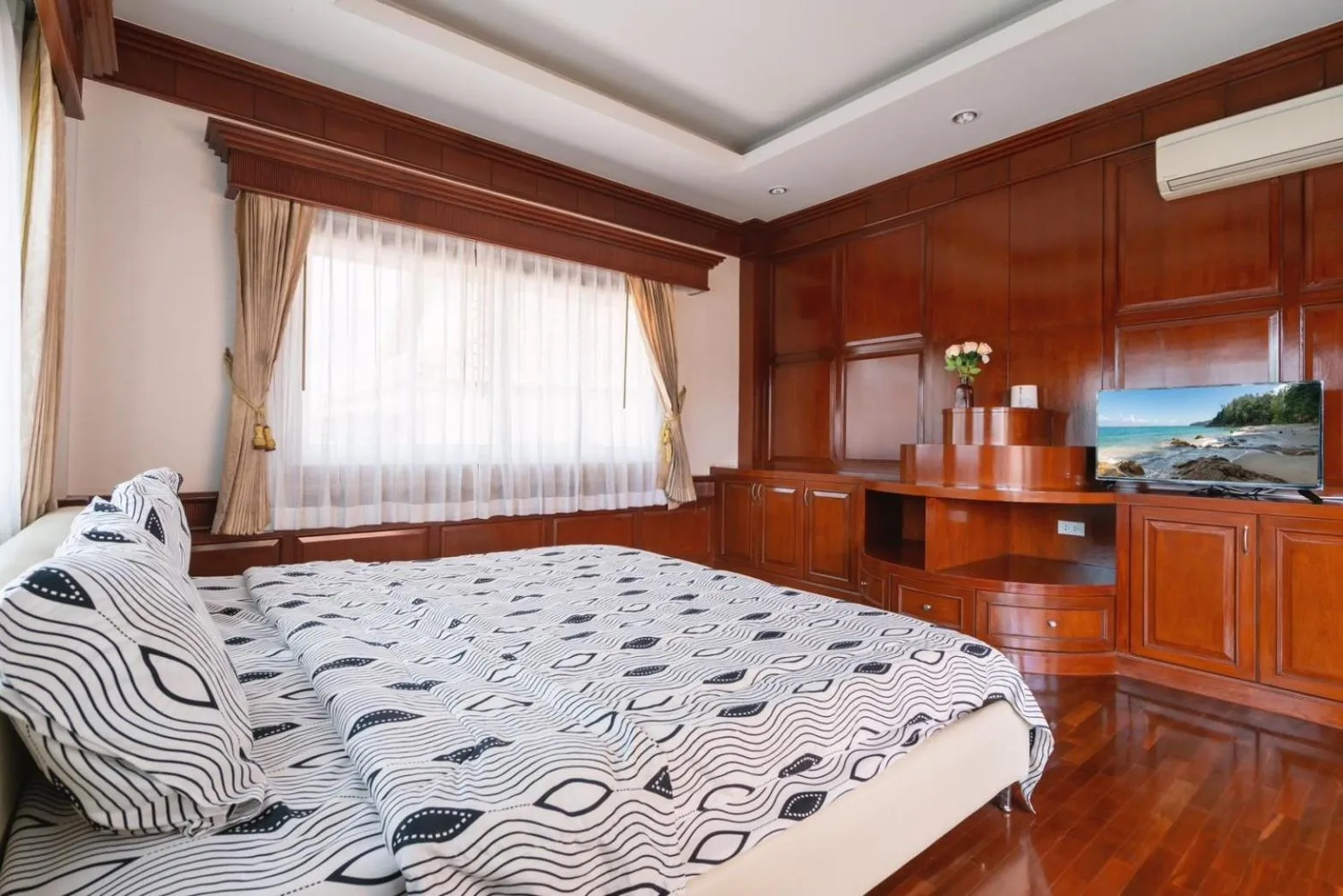 Bedroom, Bed in Orchid Pool Villa Phuket - SHA Extra Plus & Warm pool