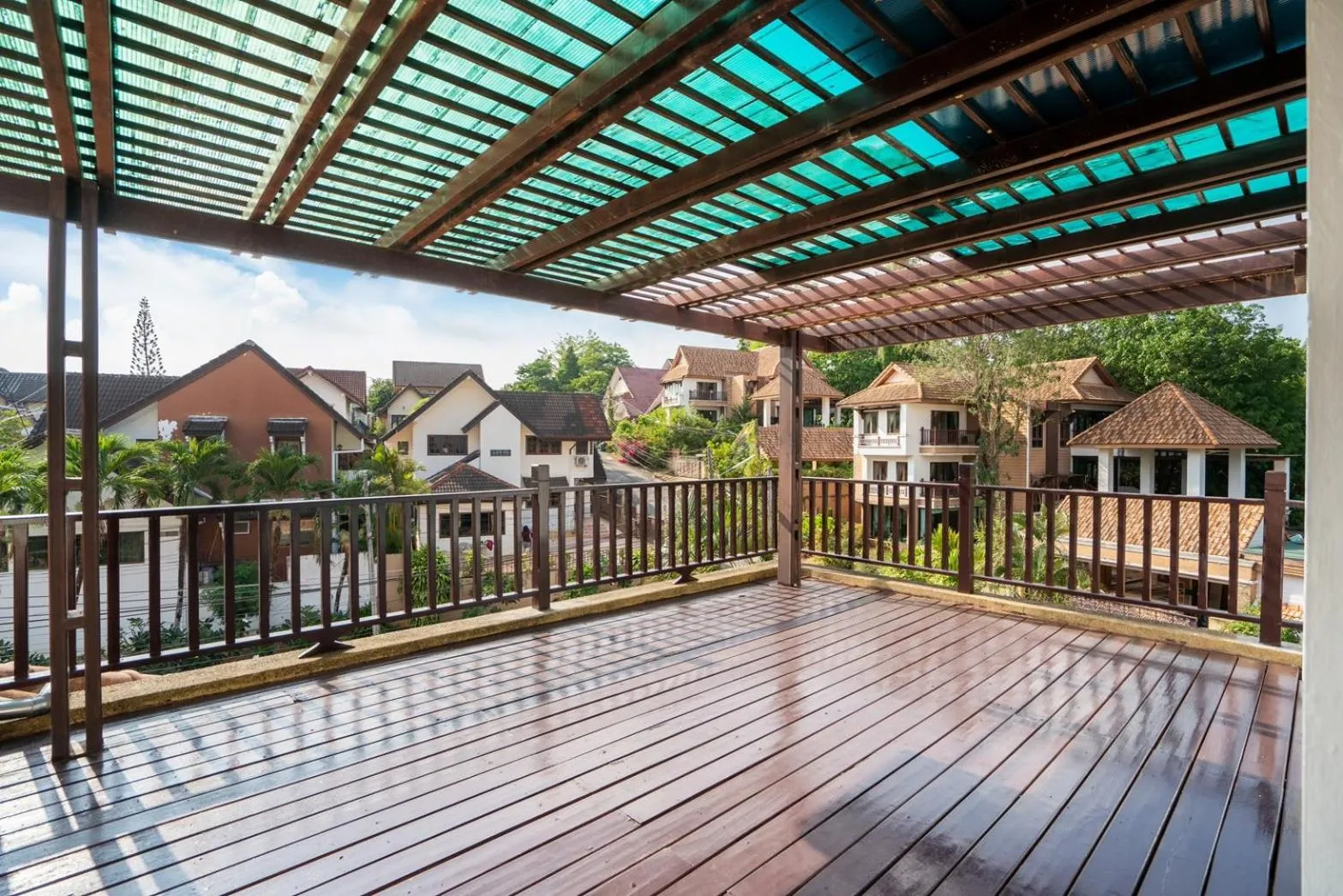 Balcony/Terrace in Orchid Pool Villa Phuket - SHA Extra Plus & Warm pool