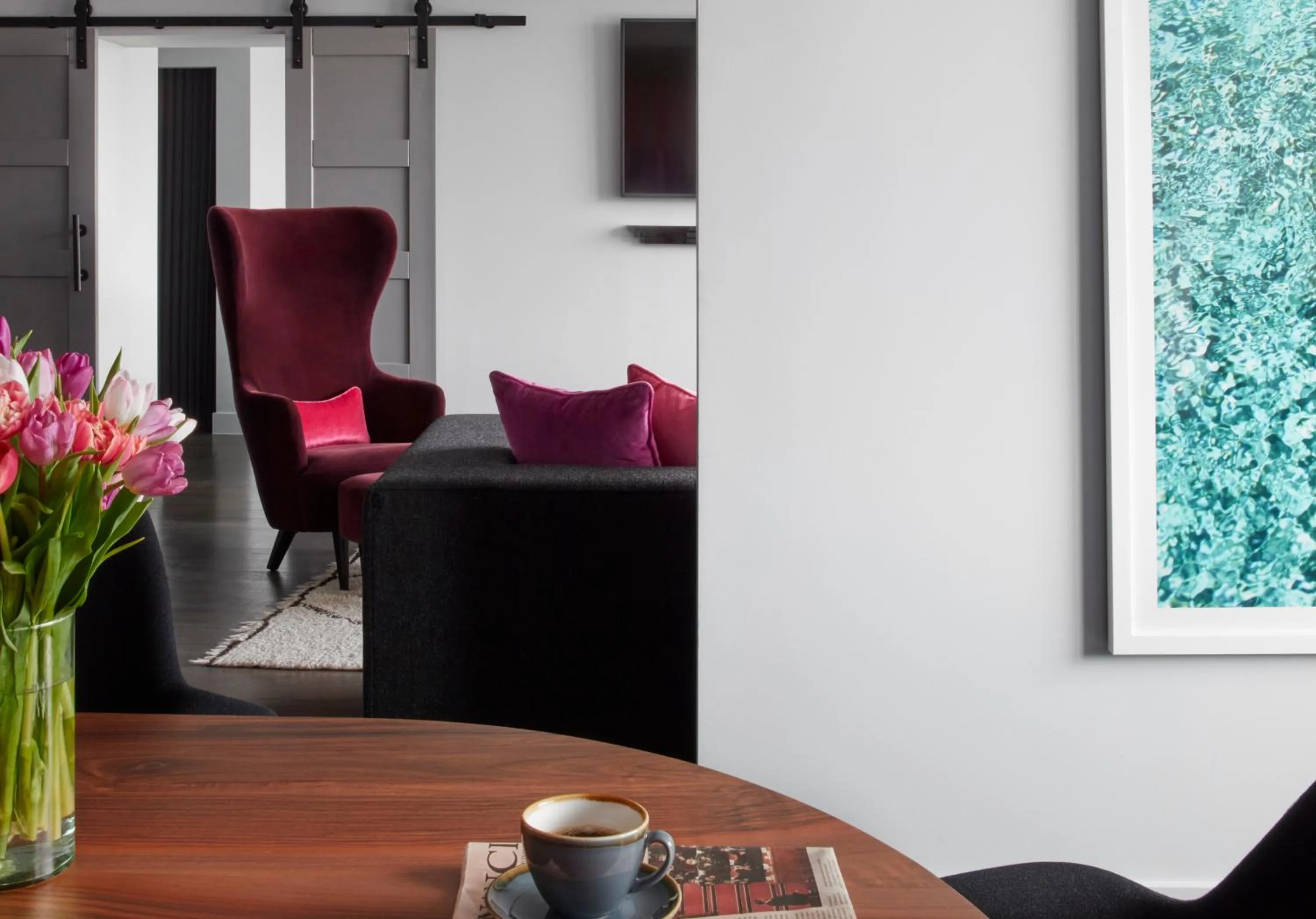 Living room in Sea Containers London