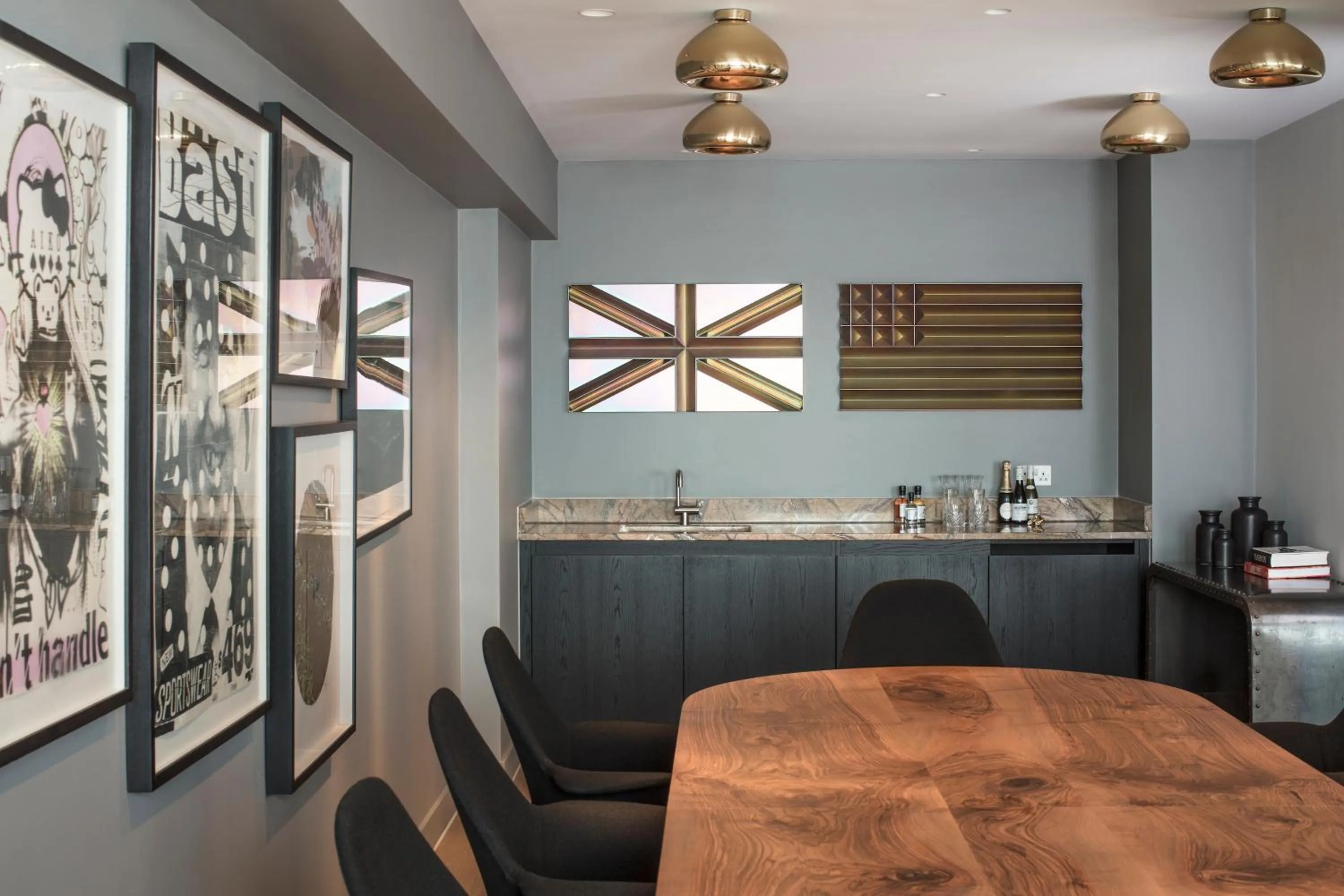 Dining area in Sea Containers London