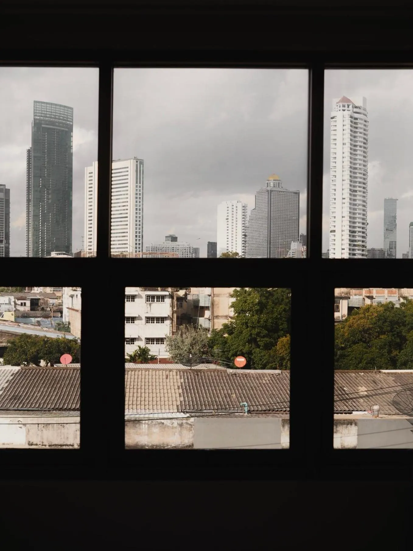 City view in Krung Tone Hostel