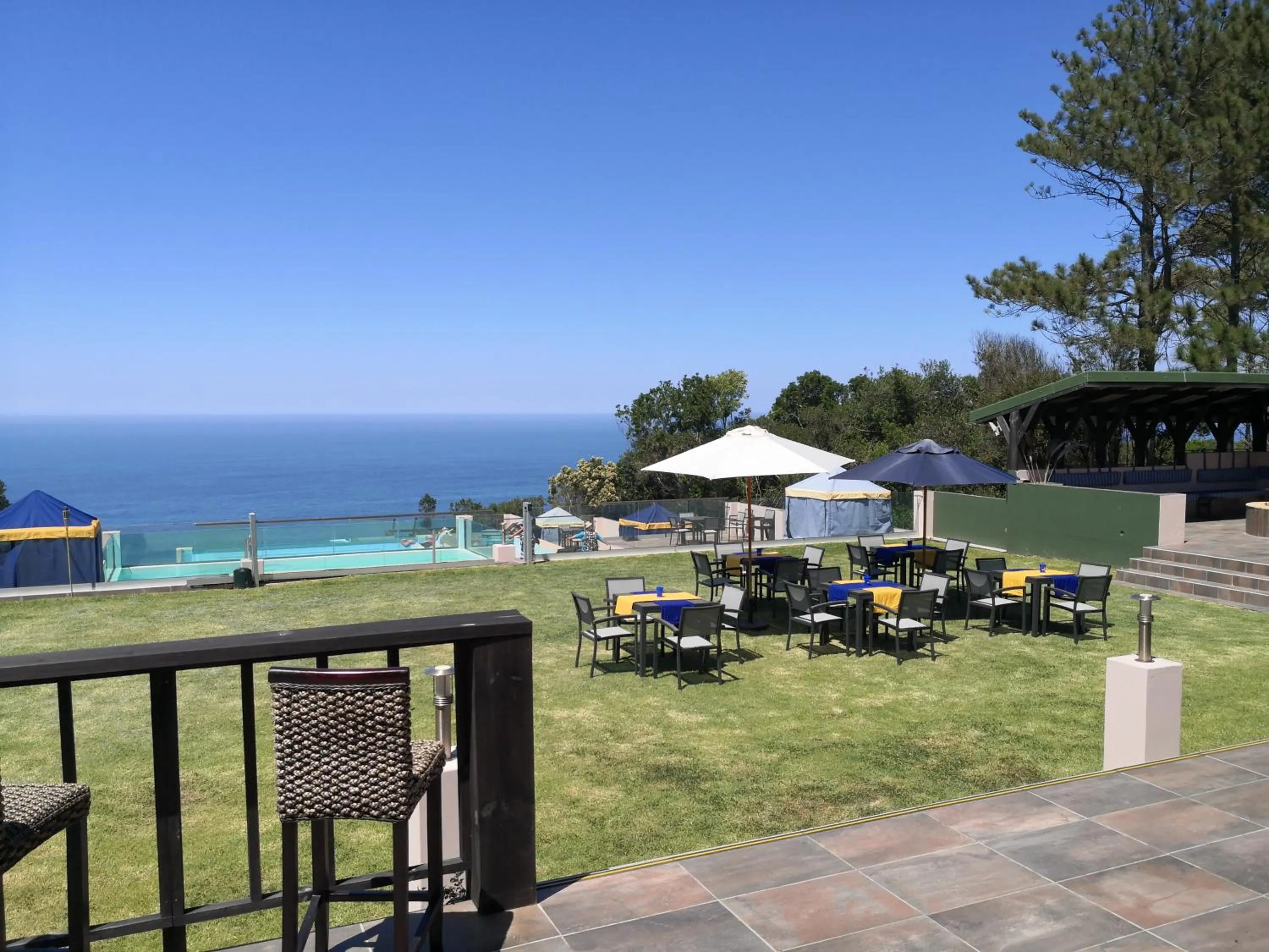 Patio in Tsitsikamma on Sea Resort