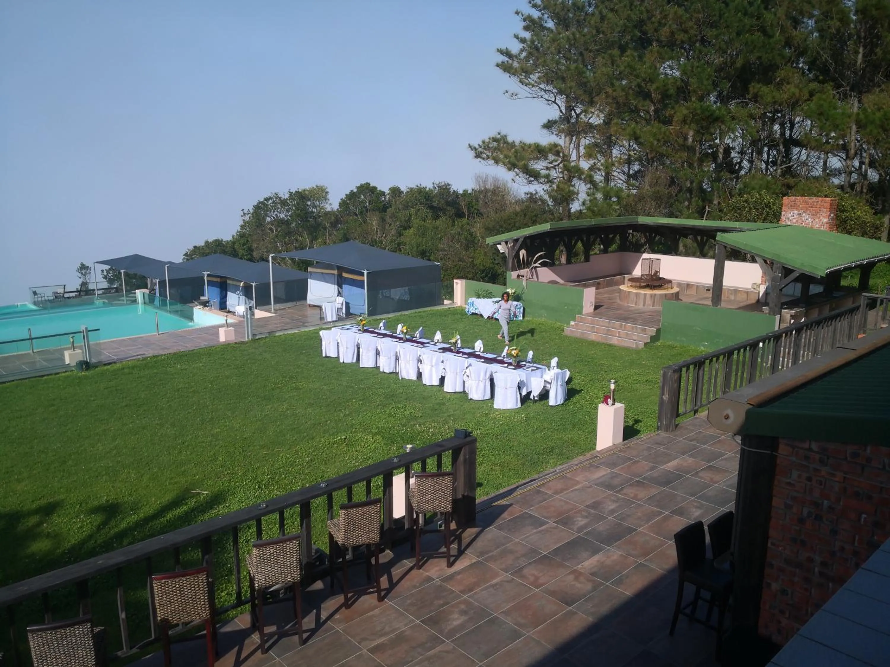 Natural landscape in Tsitsikamma on Sea Resort