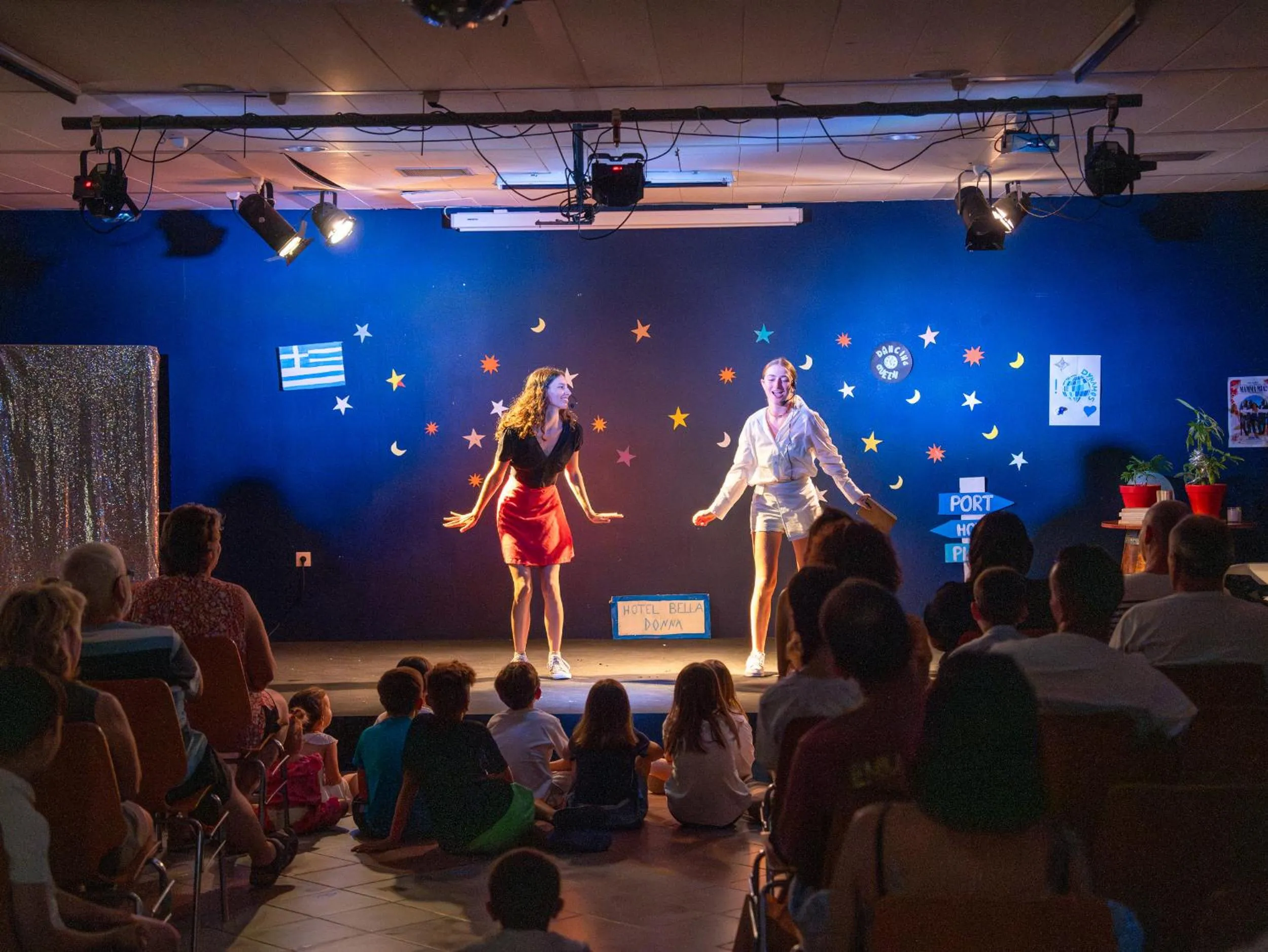 Evening entertainment in VVF Urrugne Saint-Jean-de-Luz Côte Basque