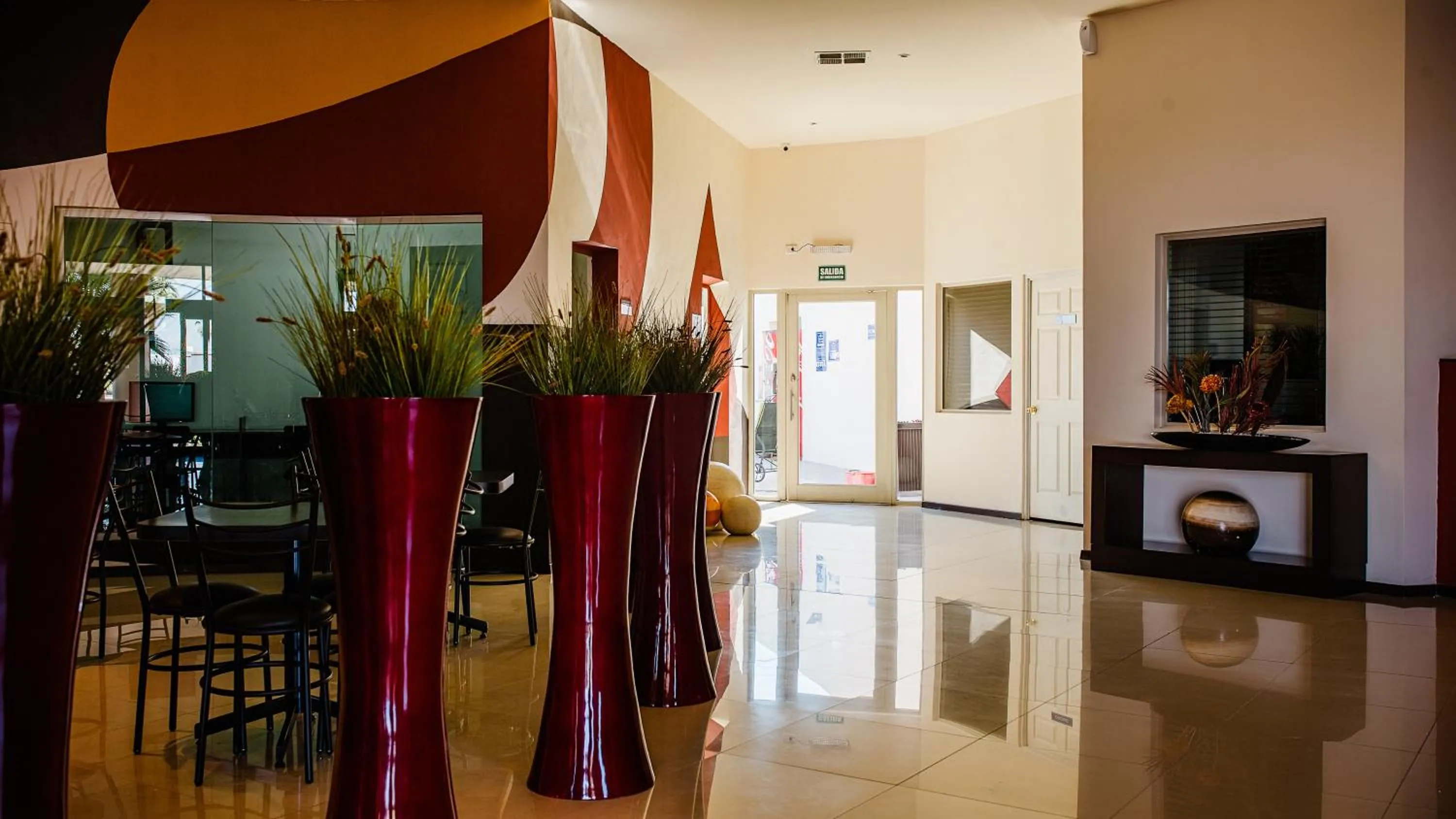 Property building in American Inn Hotel & Suites Delicias